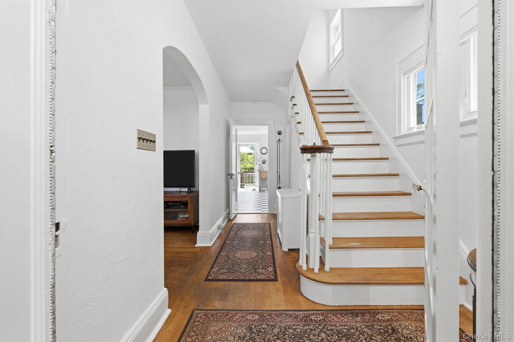 Classic Tudor character shines through every detail, from the beautifully crafted staircase to the home's enduring design. Classic Tudor character shines through every detail, from the beautifully crafted staircase to the home's enduring design.