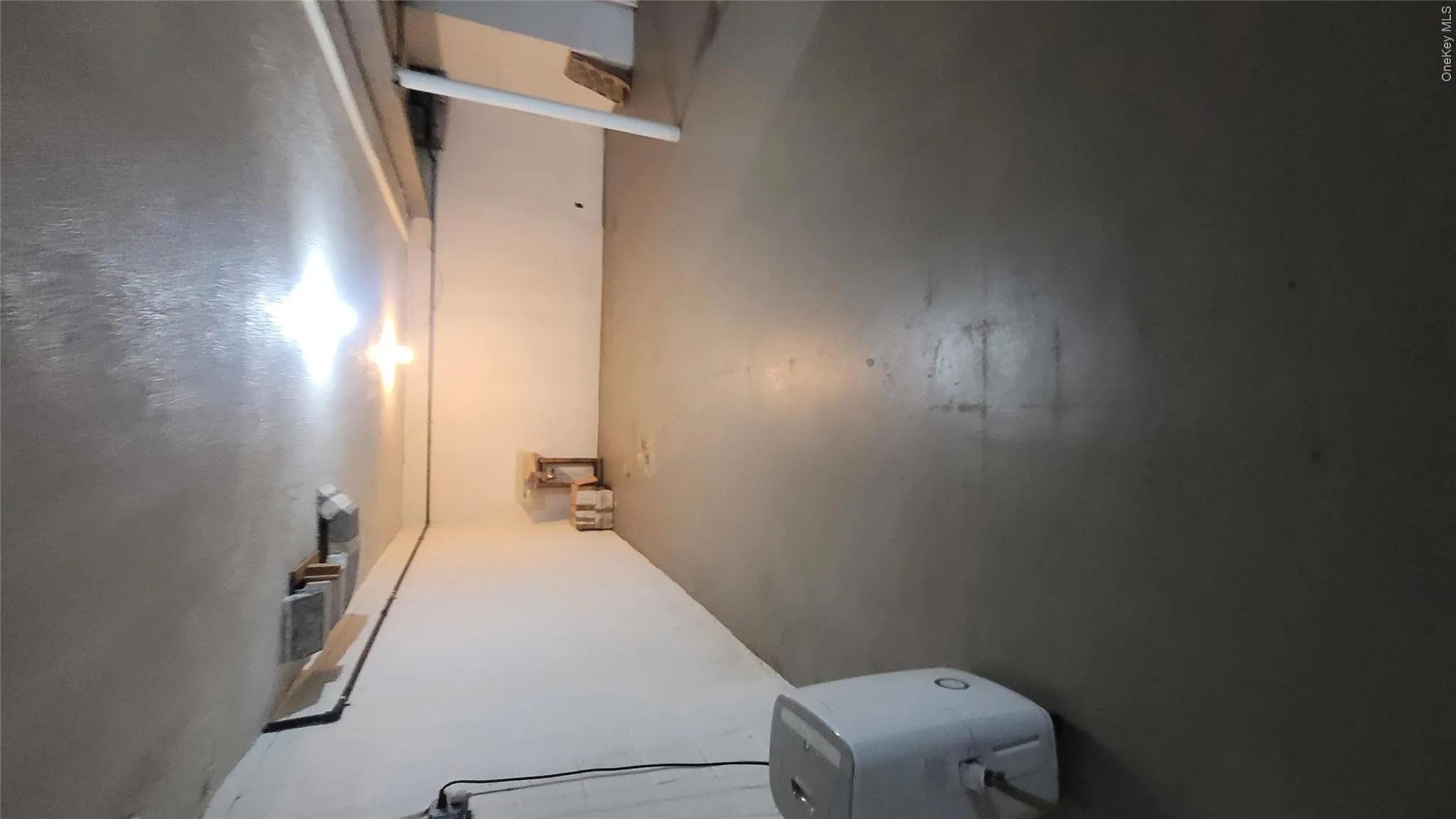 Lower level recreation room with door to yard Lower level recreation room with door to yard