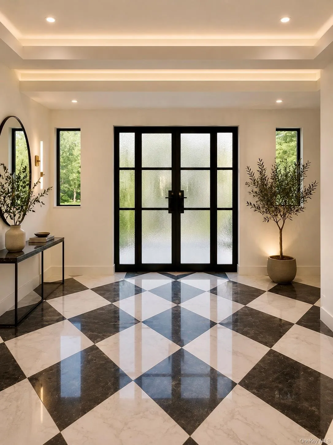Virtually staged- Entrance Foyer- Virtually staged- Entrance Foyer-