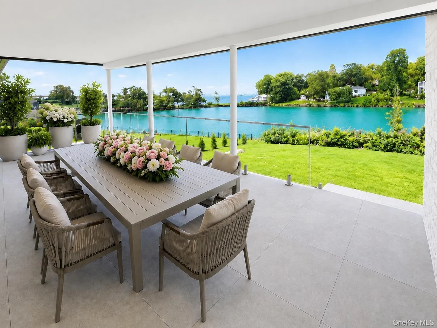 Beautiful New Large Balcony overlooking Saddle Rock and New York City Beautiful New Large Balcony overlooking Saddle Rock and New York City