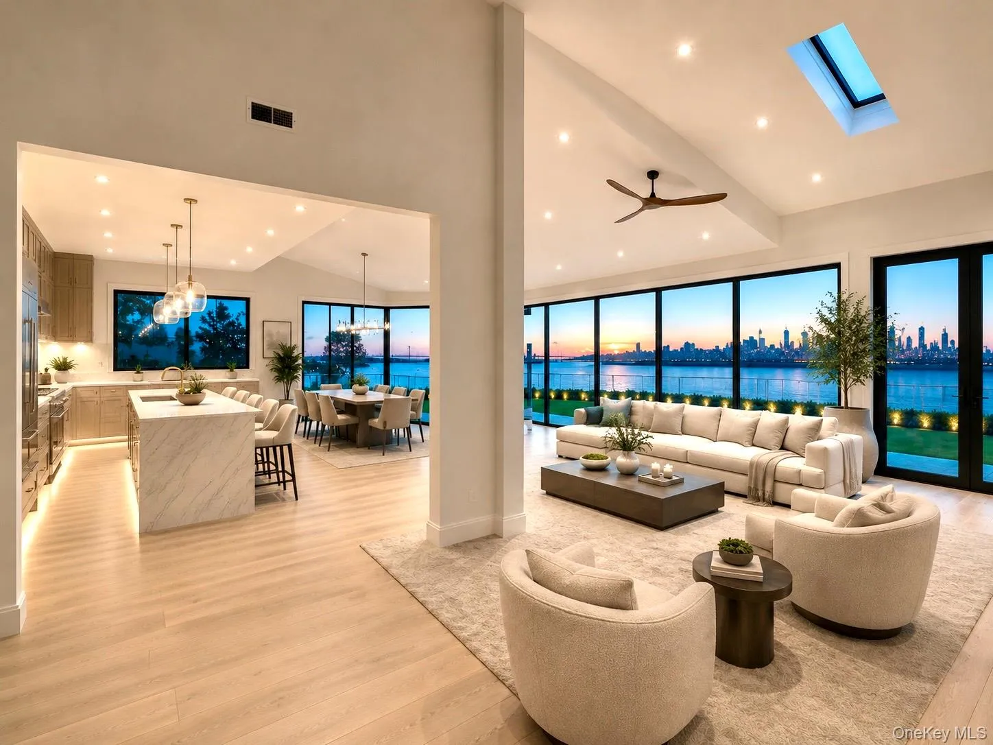 Virtually StagedOpen concept- Living room- Dining Room and Kitchen Virtually StagedOpen concept- Living room- Dining Room and Kitchen