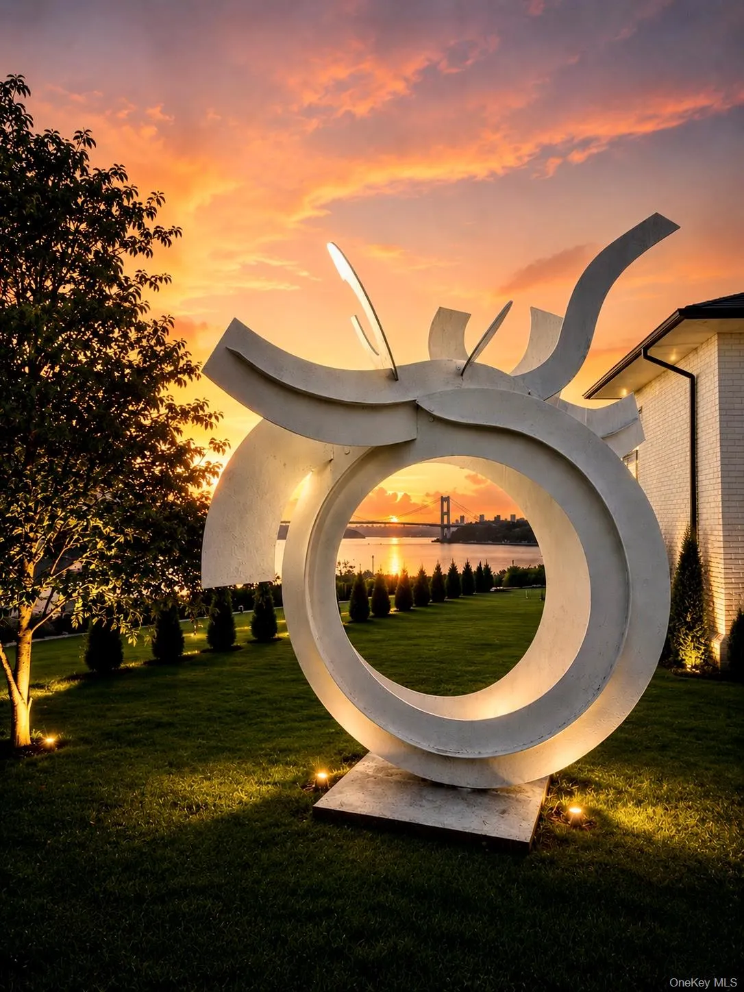Sculpture In garden Sculpture In garden