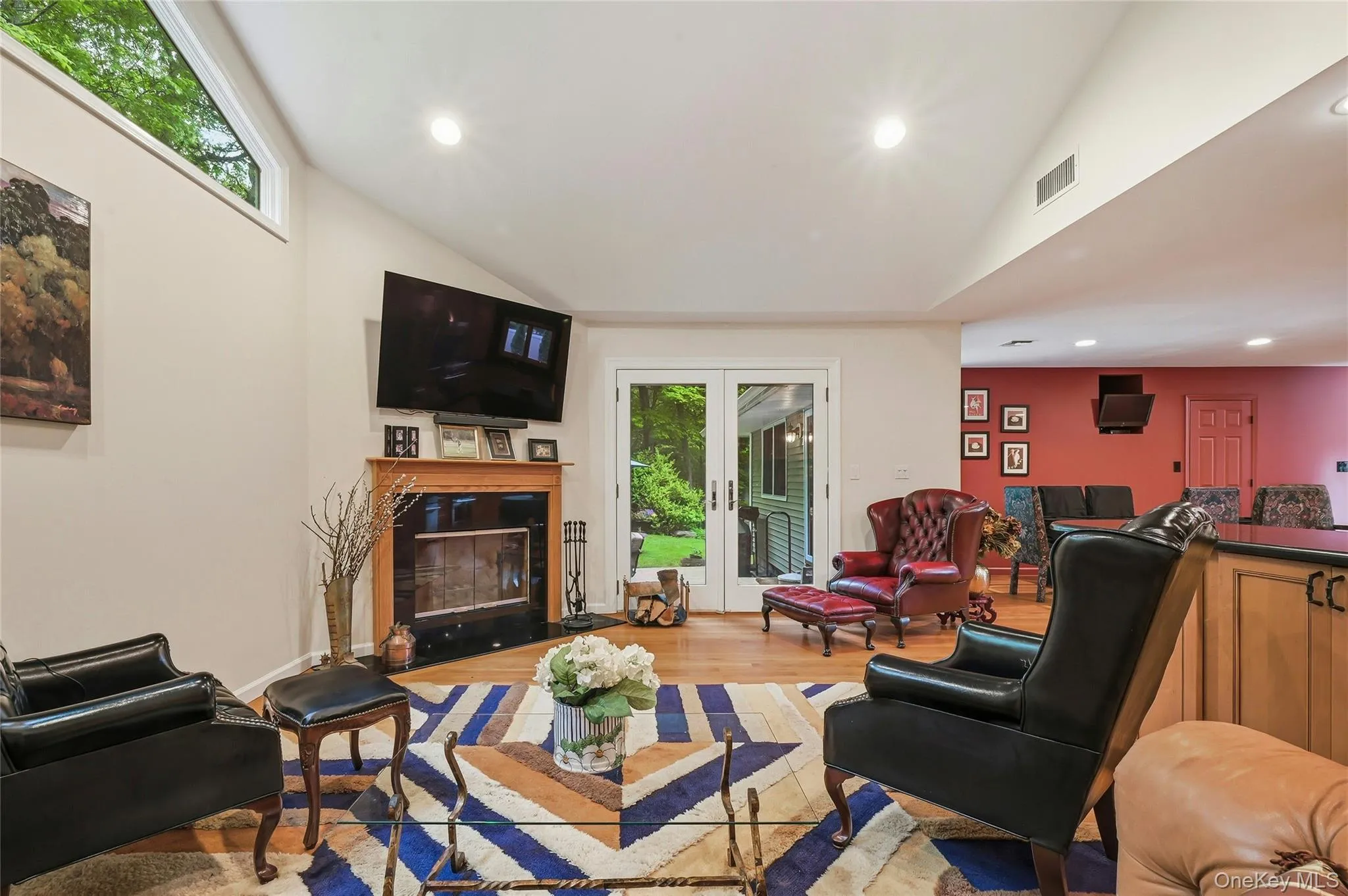 Family Room to outside Patio Family Room to outside Patio