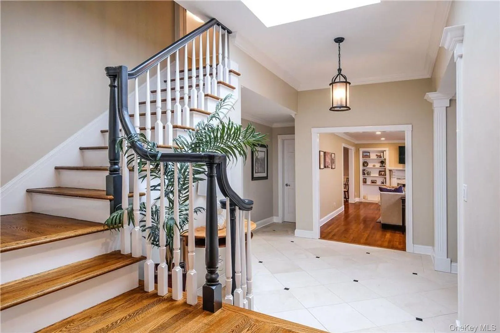 Stairs to 3rd level with bedroom/full bath Stairs to 3rd level with bedroom/full bath
