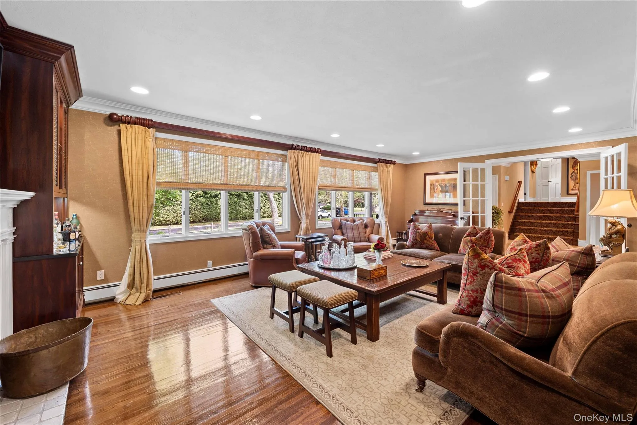 FORMAL LIVING ROOM WITH FIREPLACE FORMAL LIVING ROOM WITH FIREPLACE