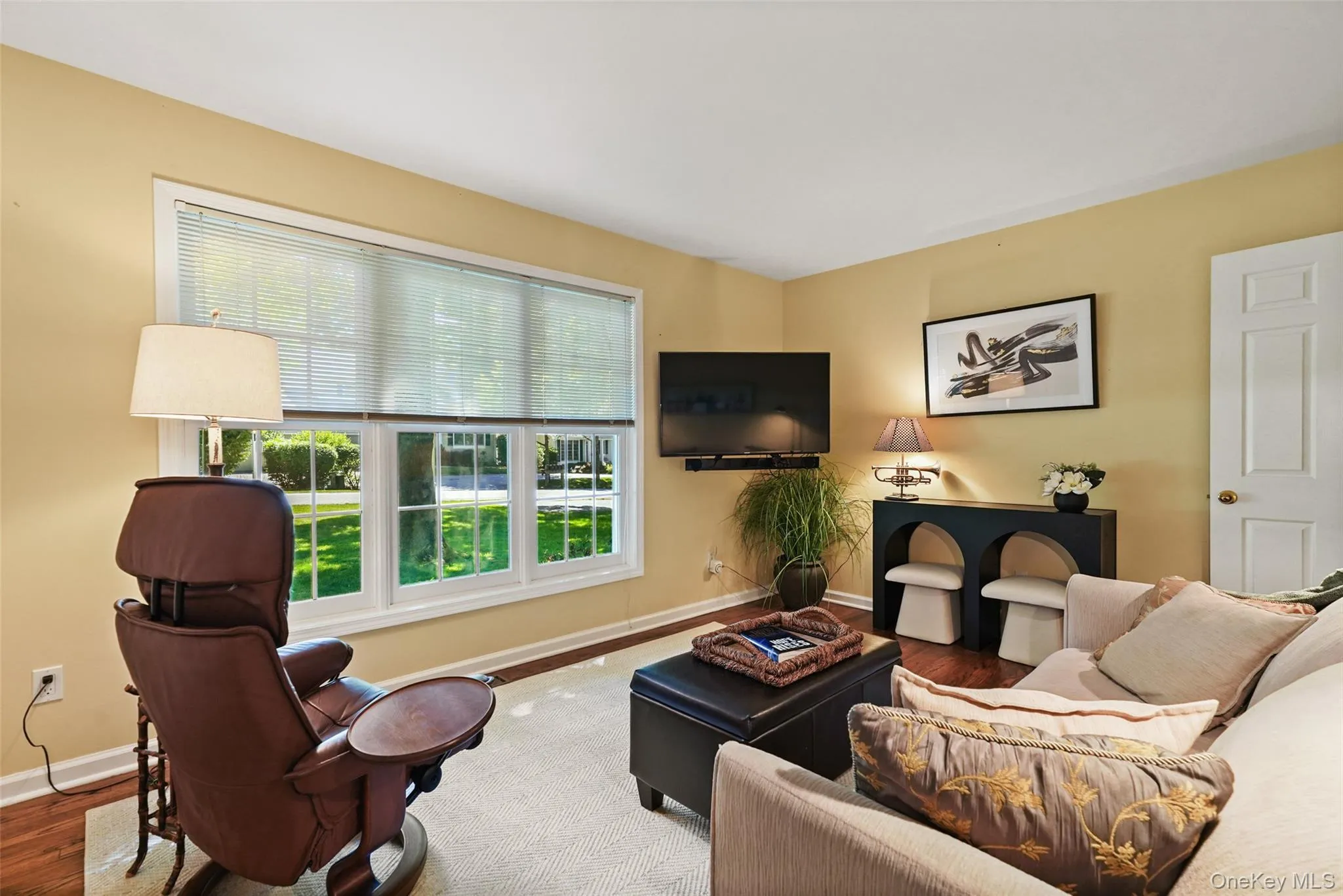 Second bedroom being used as a TV room Second bedroom being used as a TV room