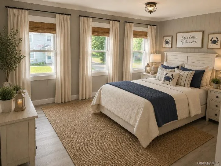 Virtual staging of bedroom Virtual staging of bedroom