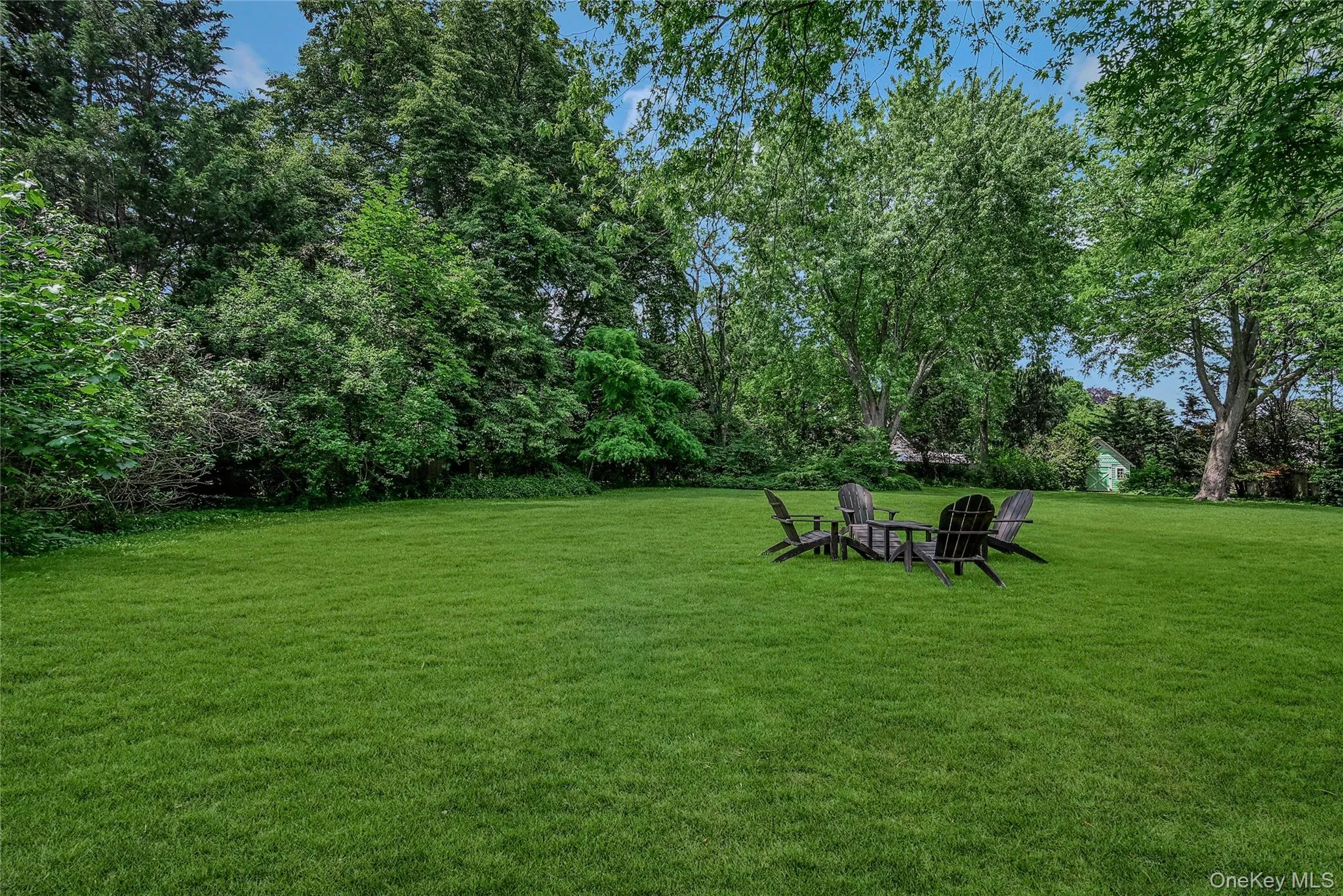 View of green lawn View of green lawn