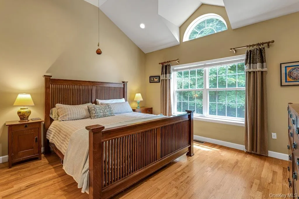 It seems that today a huge number of home buyers are hoping for a primary bedroom on the first floor, and I can’t recommend it highly enough, The 1st floor primary bedroom is complimented with hardwood flooring, as in the rest of the home, and the gorgeous window with a lawn and wooded view. It seems that today a huge number of home buyers are hoping for a primary bedroom on the first floor, and I can’t recommend it highly enough, The 1st floor primary bedroom is complimented with hardwood flooring, as in the rest of the home, and the gorgeous window with a lawn and wooded view.
