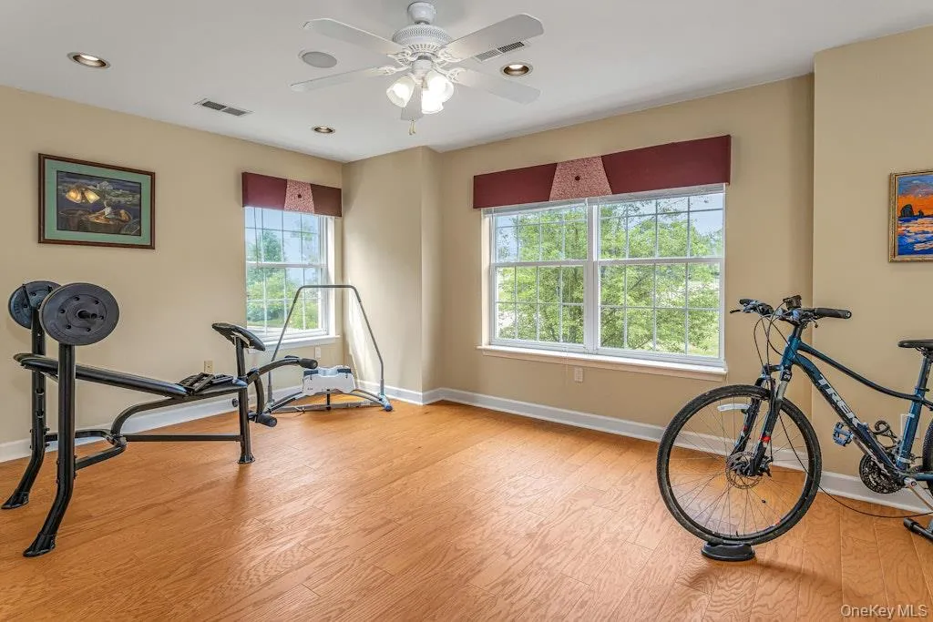 The super sized 3rd bedroom is currently being used as a workout room. The super sized 3rd bedroom is currently being used as a workout room.