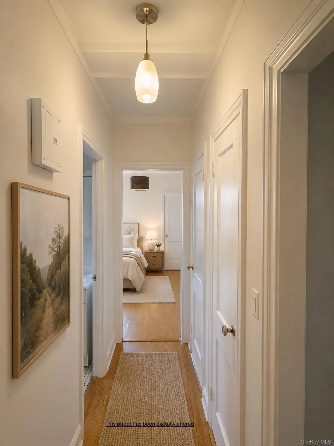 HallwayThis photo has been virtually altered. HallwayThis photo has been virtually altered.