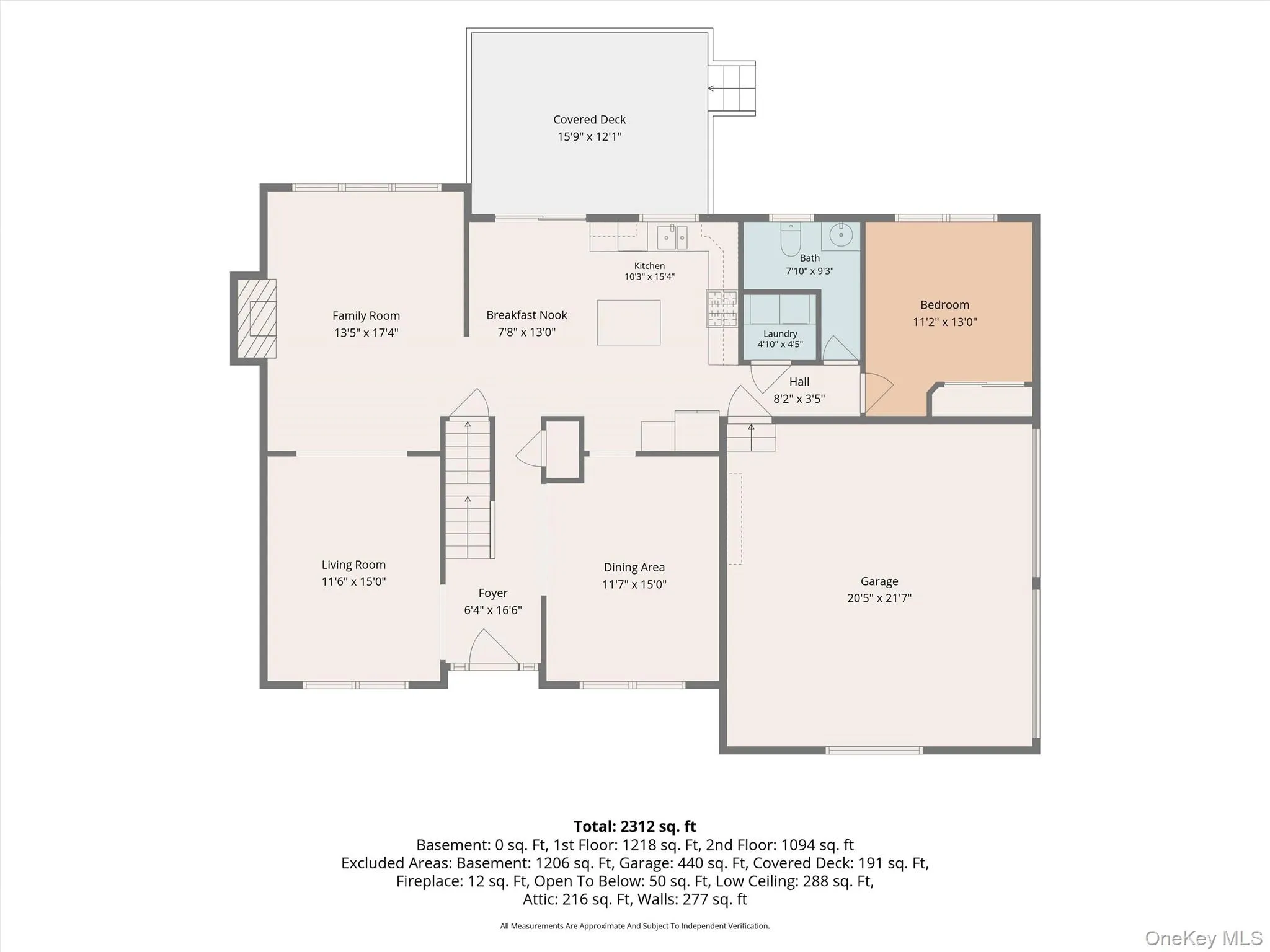 Main Level Floor Plan Main Level Floor Plan