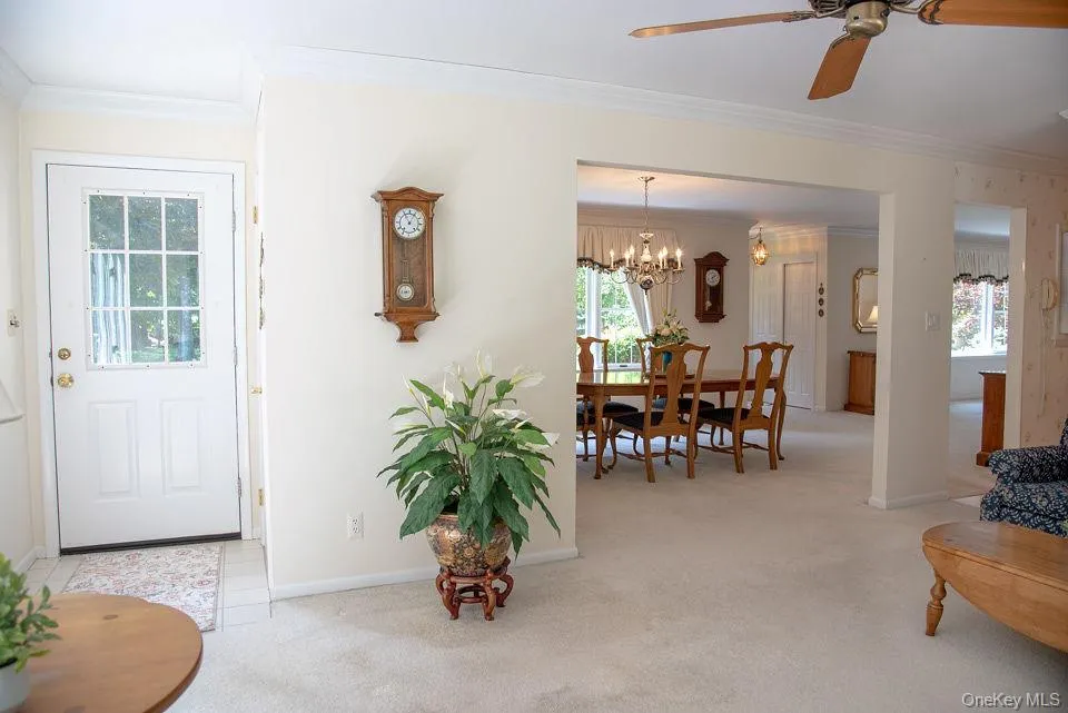 Side entry with coat closet enters into the family room Side entry with coat closet enters into the family room