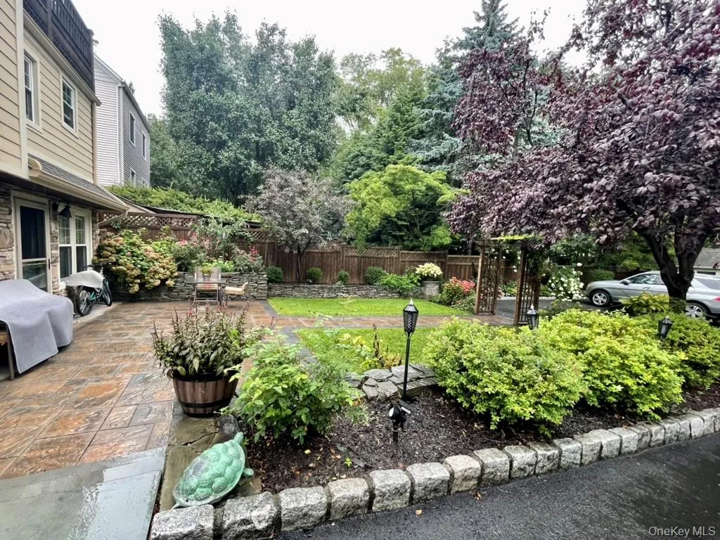 Private Entry from the Yard, patio, off-street parking for one car Private Entry from the Yard, patio, off-street parking for one car