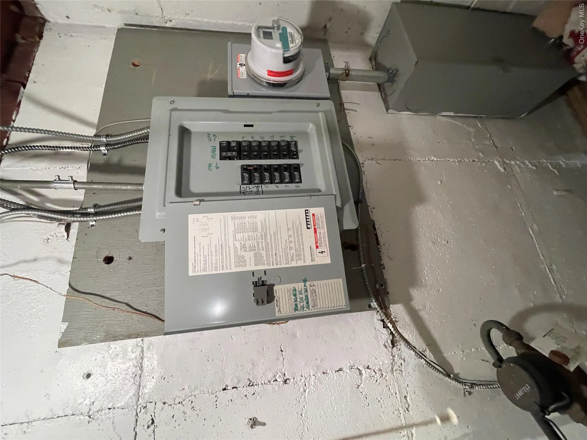 Main electrical panel Main electrical panel
