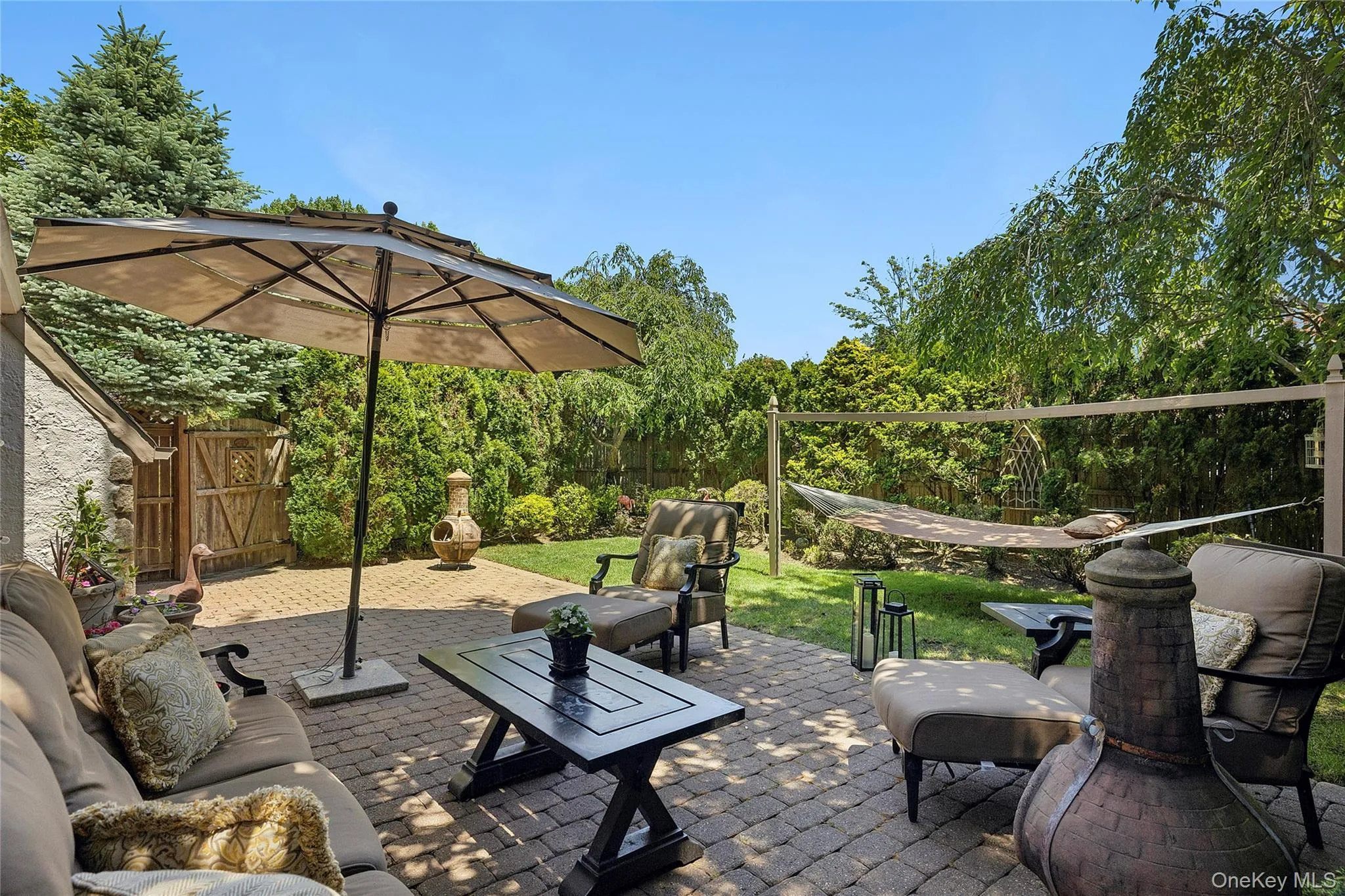 Enclosed Corner Property Backyard Enclosed Corner Property Backyard