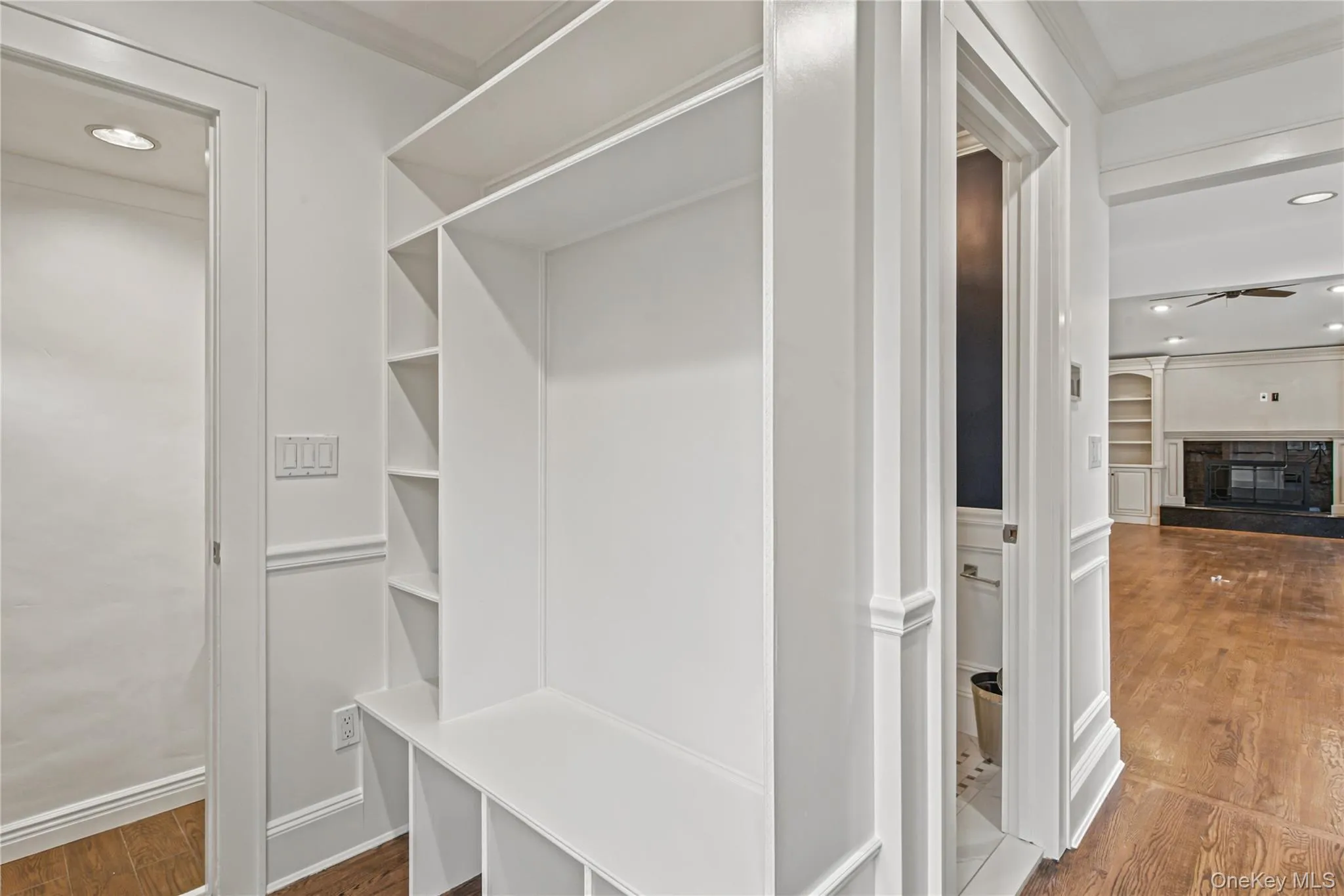 Lovely mudroom with access to yard Lovely mudroom with access to yard