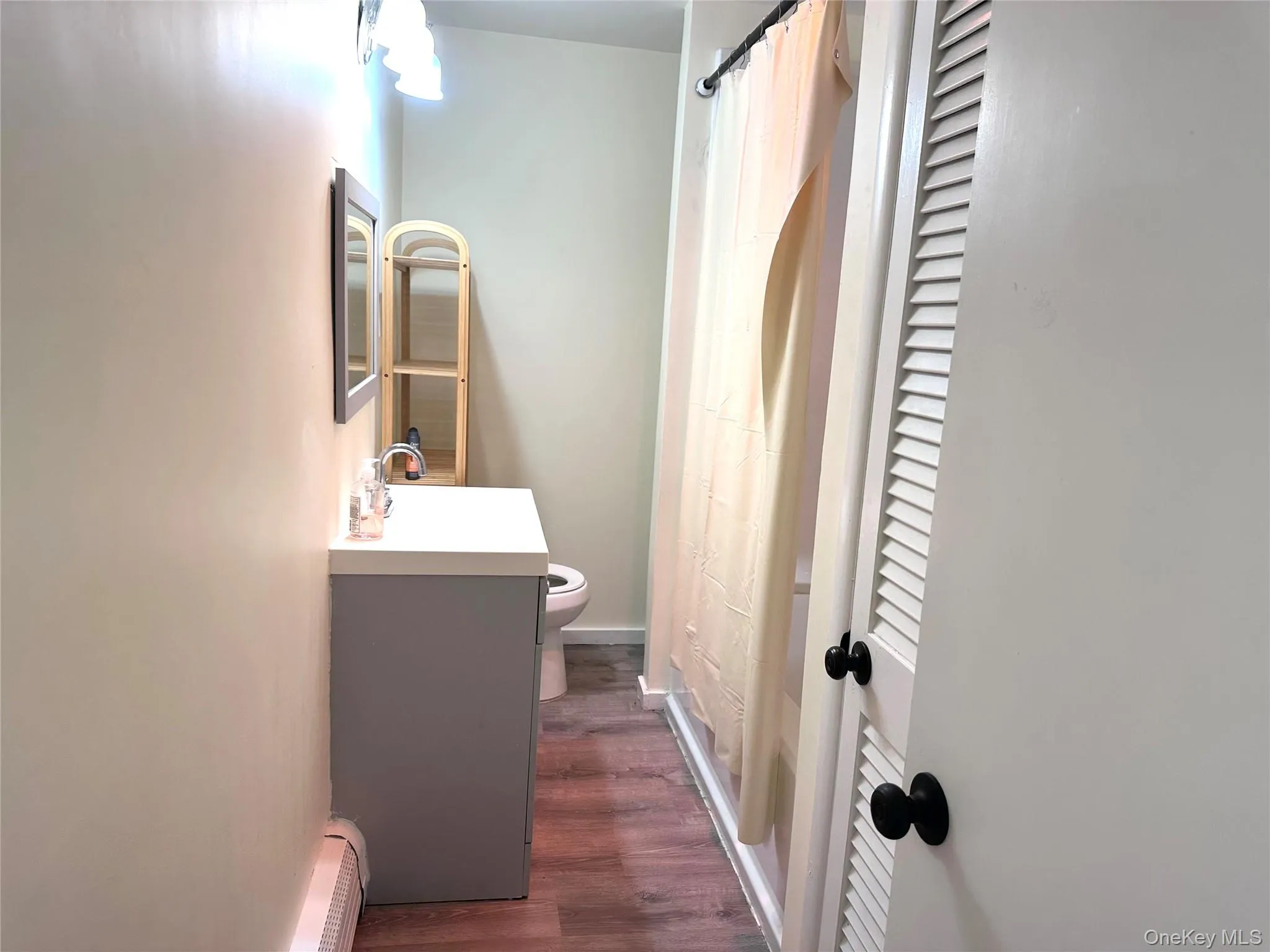 Hall bath with linen closet and additional storage! Hall bath with linen closet and additional storage!