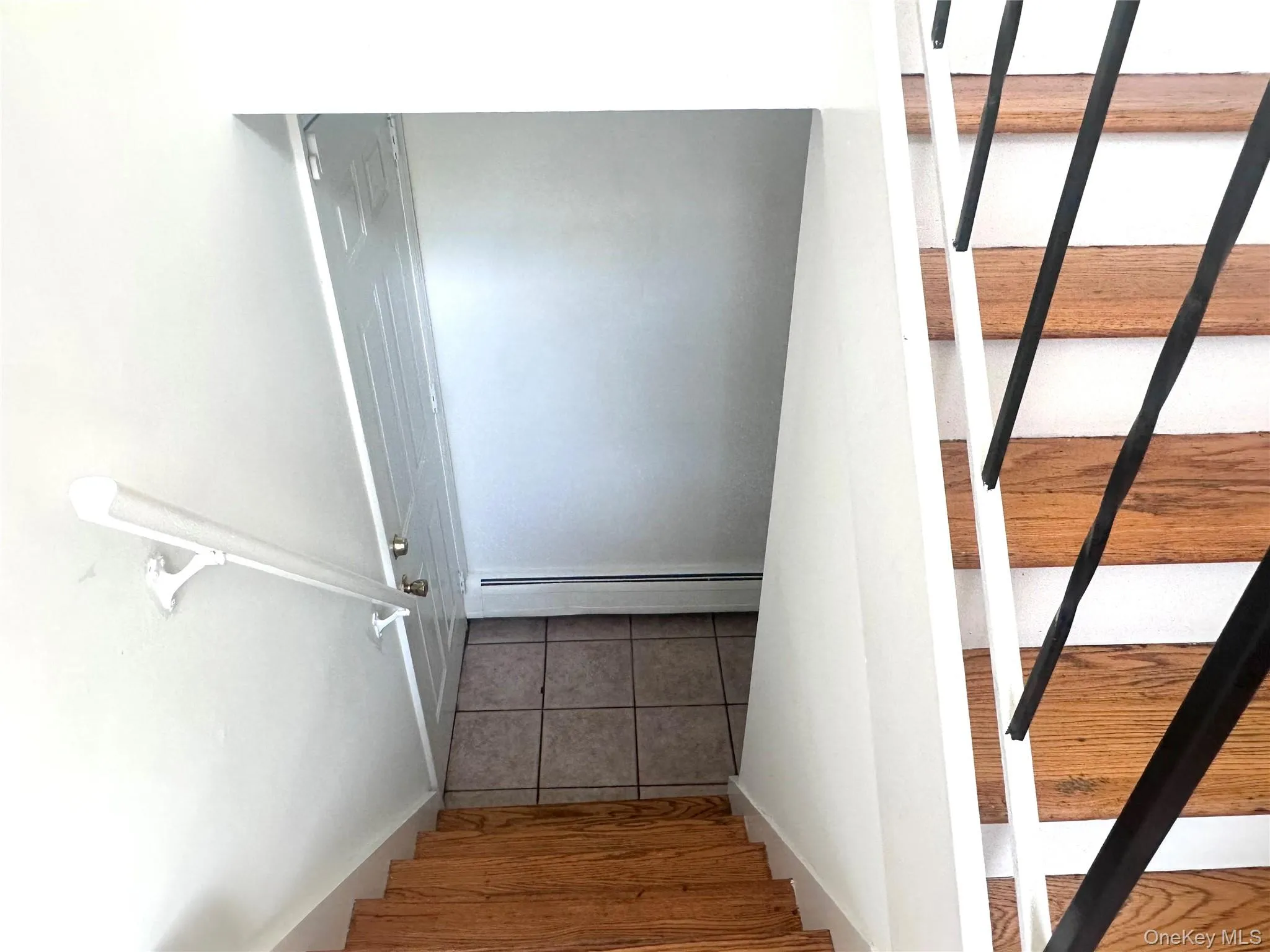 Stairs to lower level Stairs to lower level