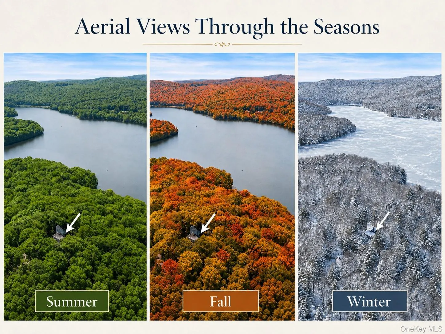 Through the seasons - A rare aerial perspective of a truly unique estate, set on 6 private acres and surrounded by 30 + acres of protected natural beauty. From above, the home’s impressive scale, distinctive design, and extraordinary setting come into full view, with reservoirs nearby and a remarkable sense of peace, privacy, and seclusion in every direction. Through the seasons - A rare aerial perspective of a truly unique estate, set on 6 private acres and surrounded by 30 + acres of protected natural beauty. From above, the home’s impressive scale, distinctive design, and extraordinary setting come into full view, with reservoirs nearby and a remarkable sense of peace, privacy, and seclusion in every direction.