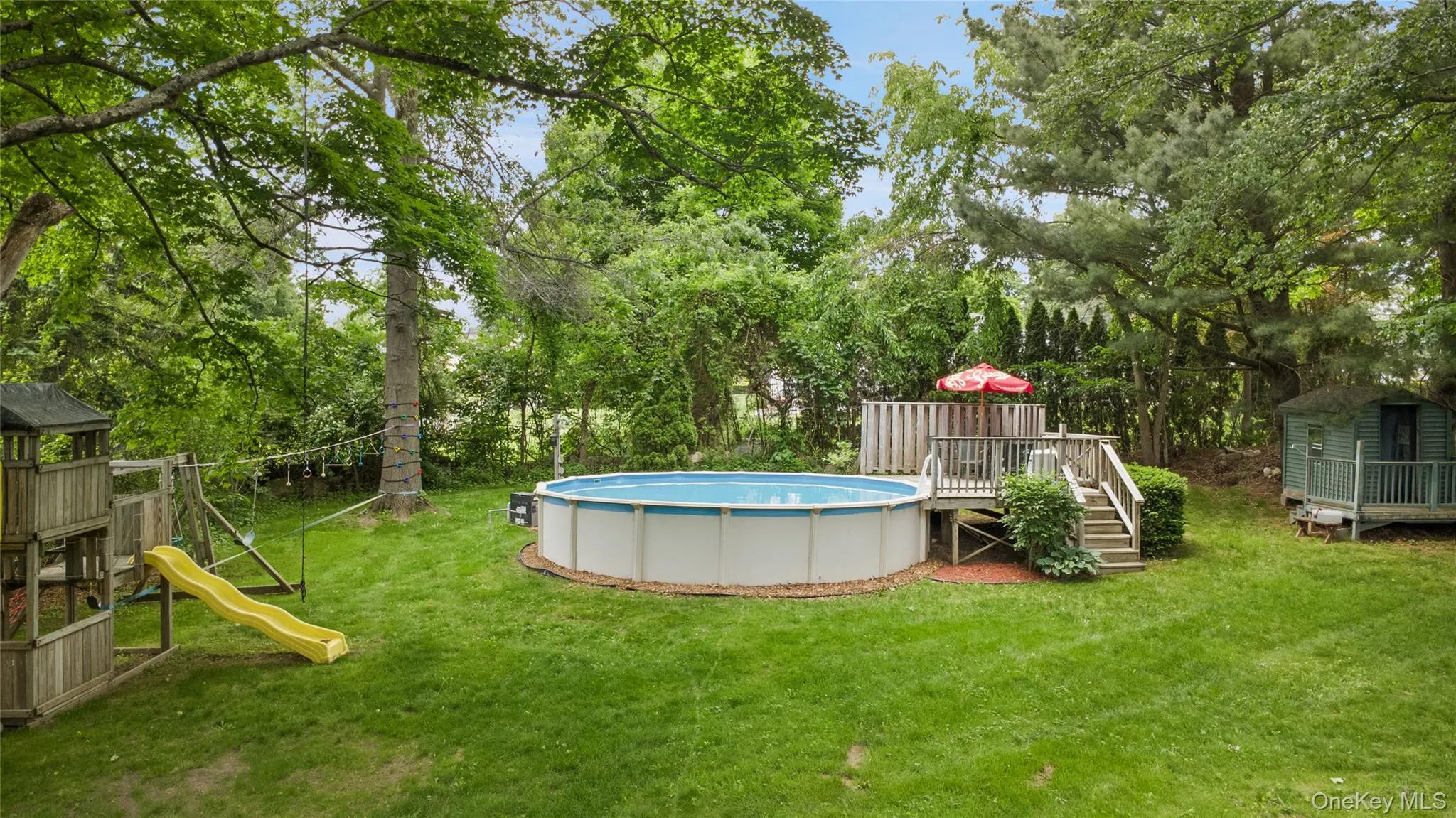 Private level backyard, Complete with an above-ground pool, this private outdoor oasis is perfect for entertaining, relaxing, Private level backyard, Complete with an above-ground pool, this private outdoor oasis is perfect for entertaining, relaxing,