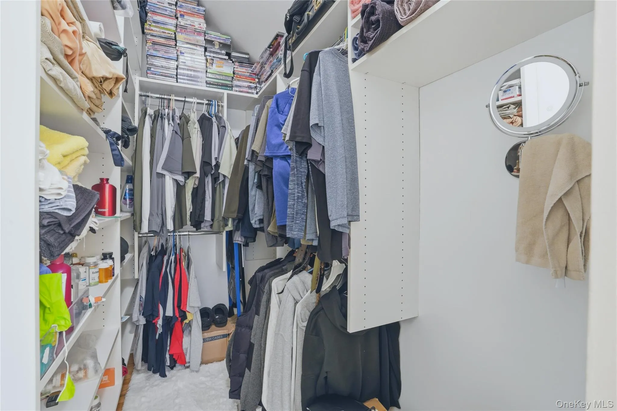 Walk-in-Closet with additional Two Large Closets Walk-in-Closet with additional Two Large Closets