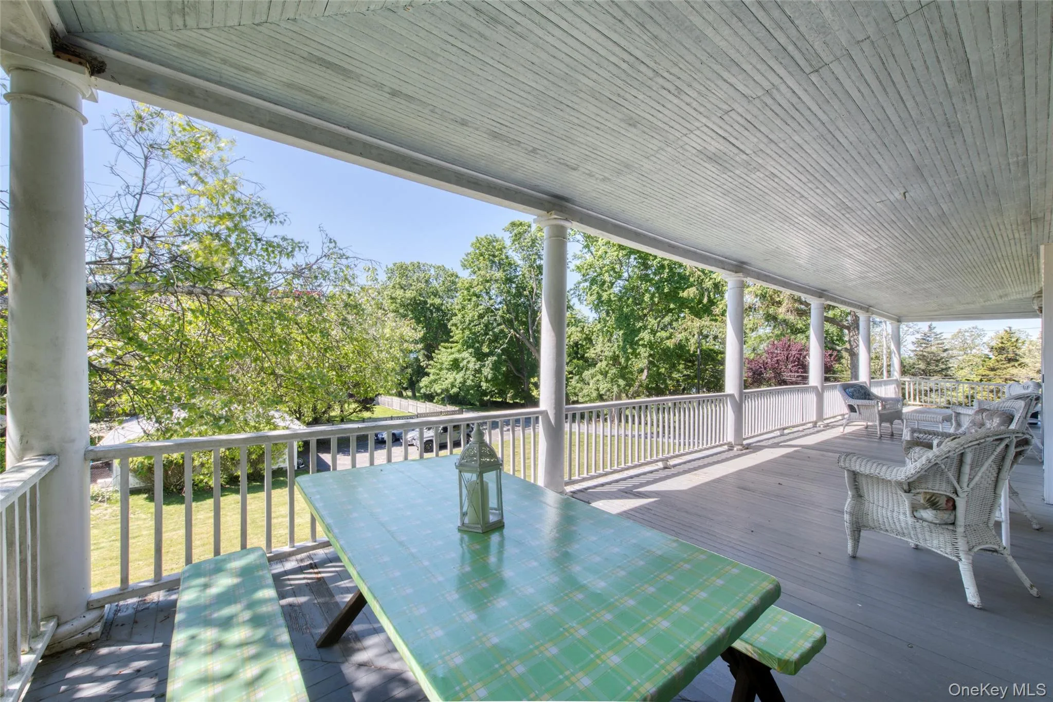 dining area on porch dining area on porch
