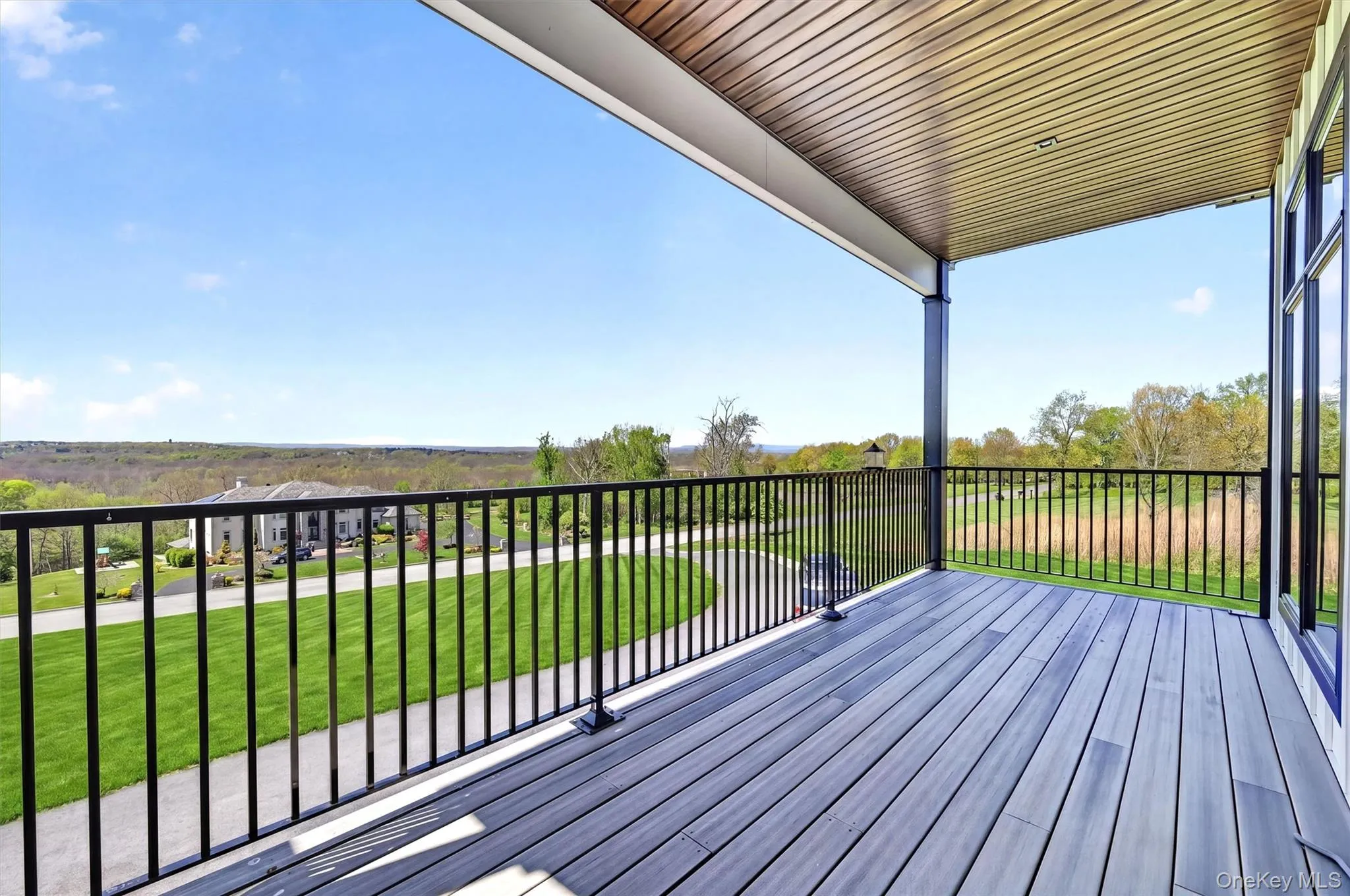 First floor in-law suite or accessory apartment private balcony. First floor in-law suite or accessory apartment private balcony.