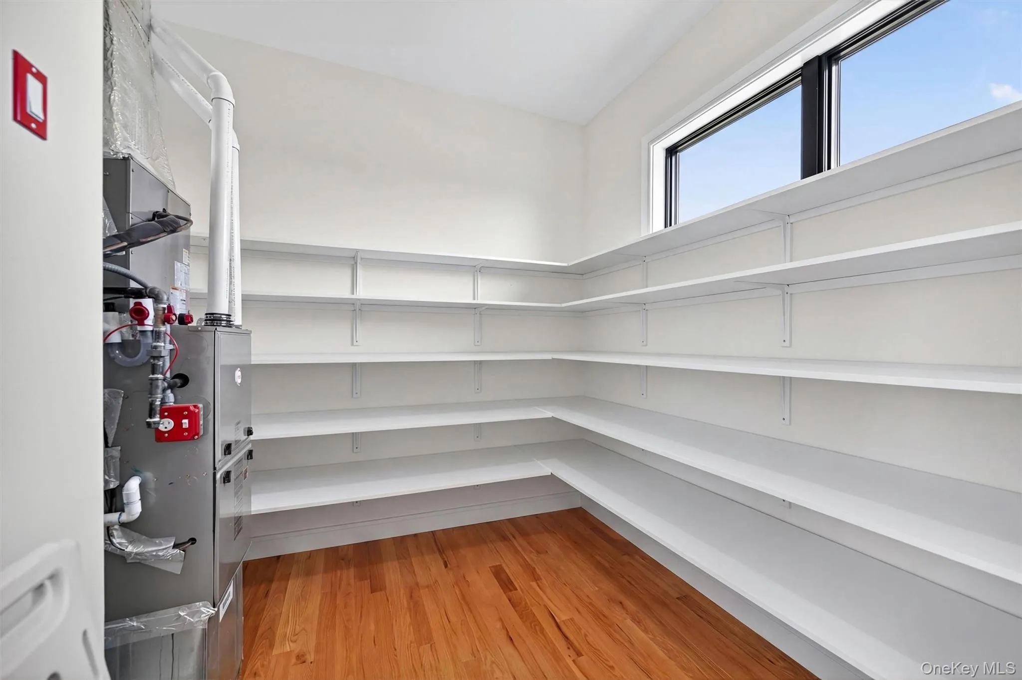 Large Pantry off Kitchen. Could become scullery or dirty kitchen extension. Large Pantry off Kitchen. Could become scullery or dirty kitchen extension.