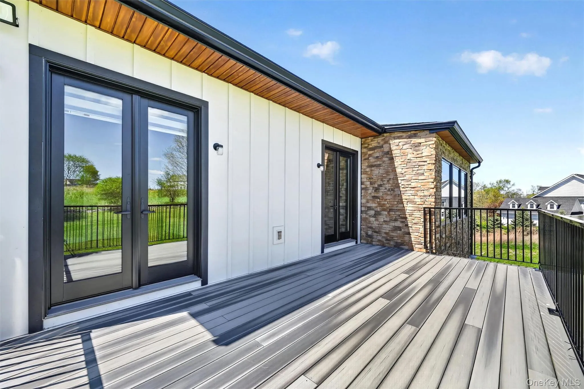 Private deck off Master Bedroom. Private deck off Master Bedroom.