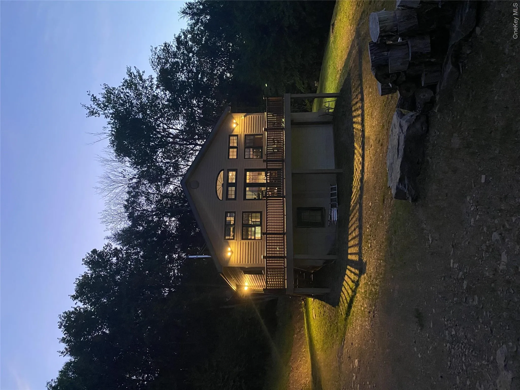 Night view of house Night view of house