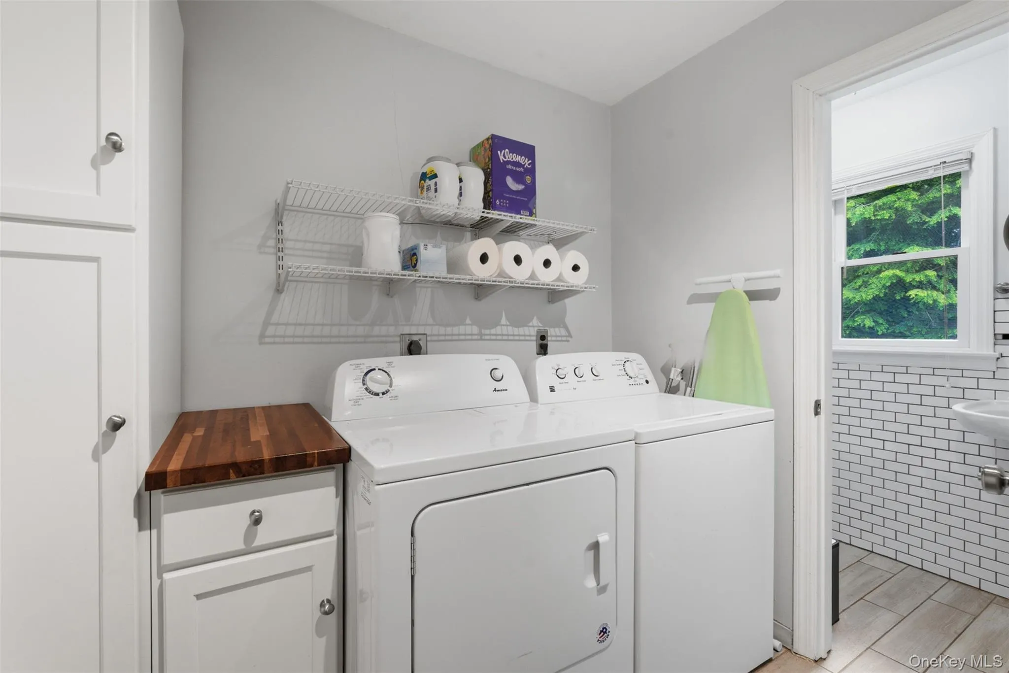 First Floor Laundry. First Floor Laundry.