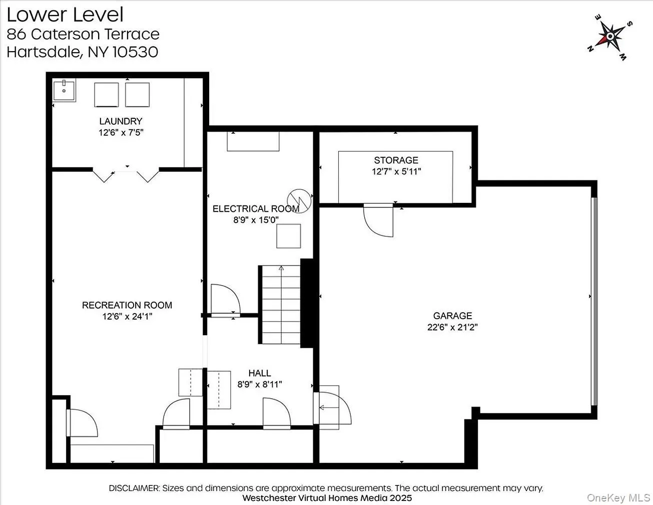 Lower/Basement Level Floor Plan Lower/Basement Level Floor Plan