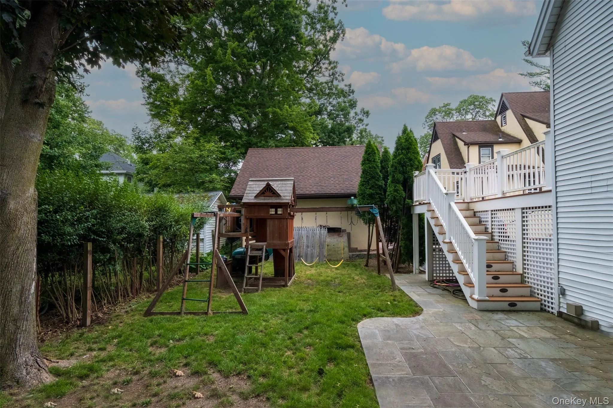 Back yard Back yard