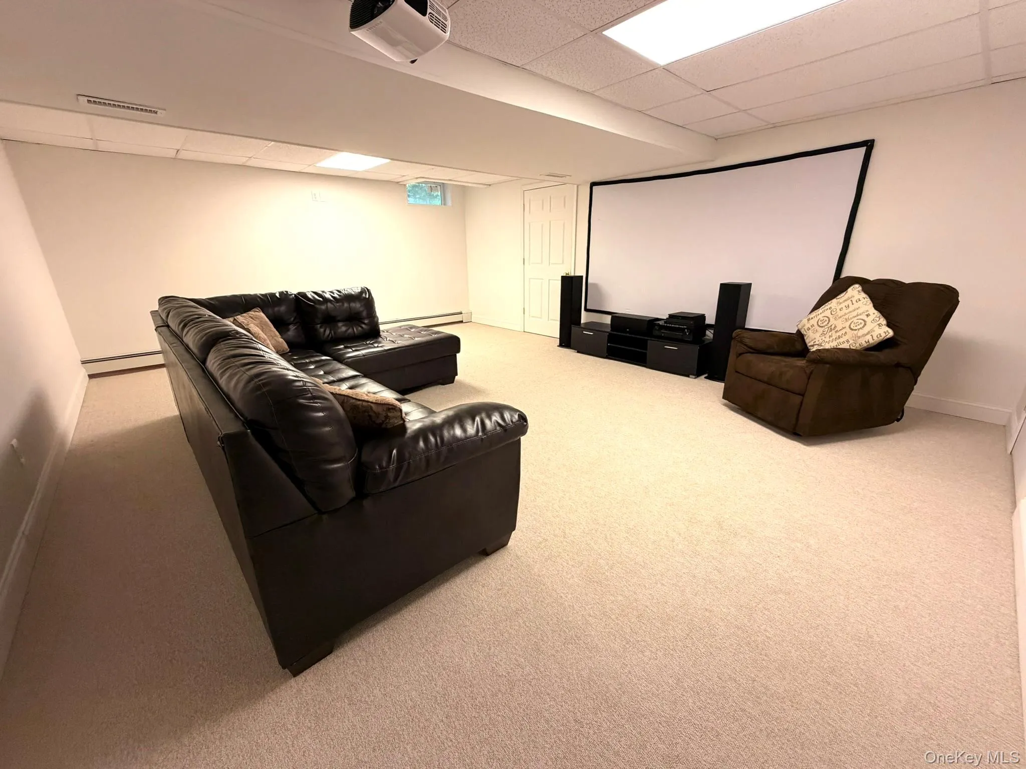 Basement Media Room Basement Media Room