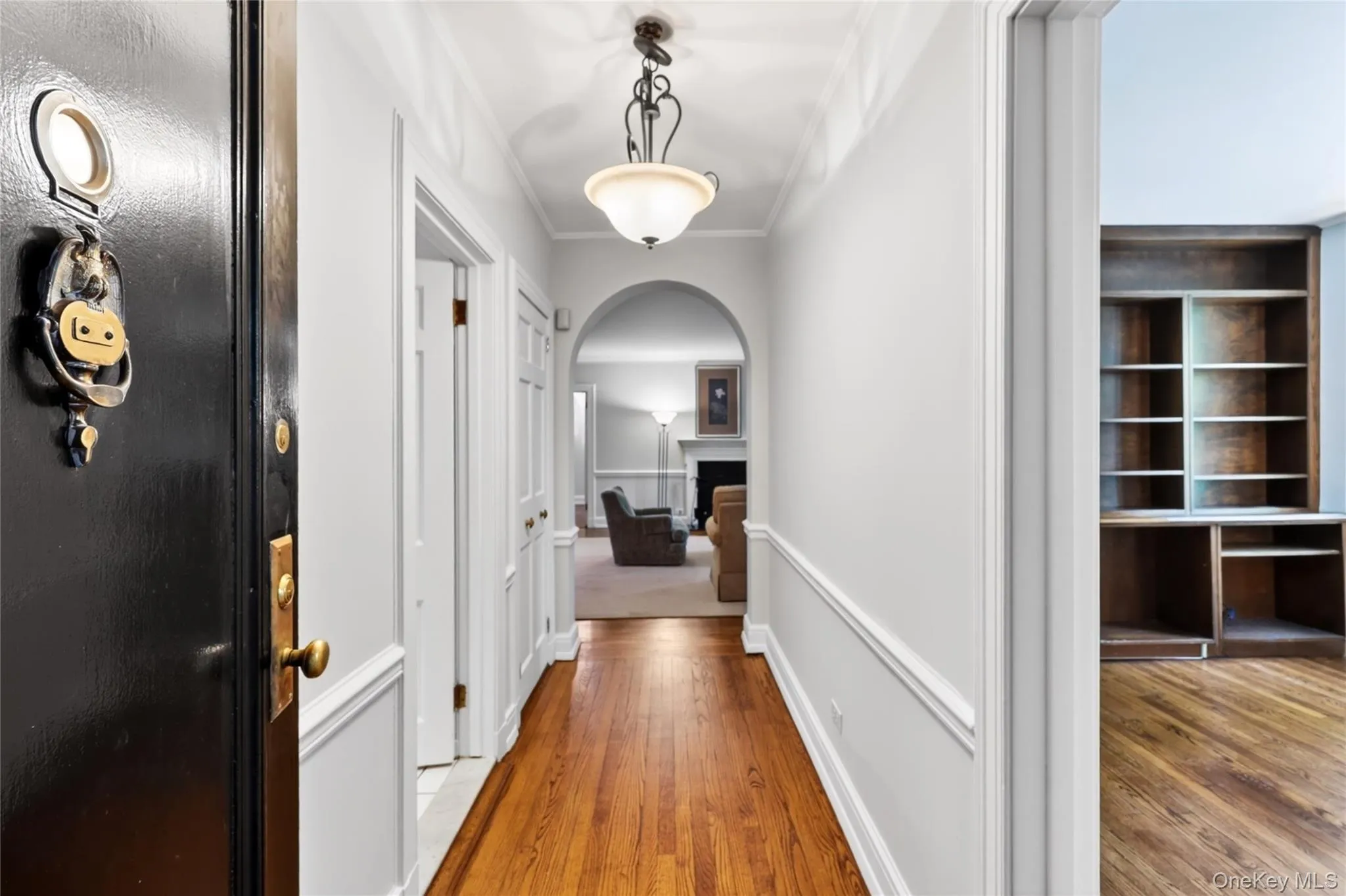 5th Floor Apartment Entry showcasing gorgeous hardwood floors 5th Floor Apartment Entry showcasing gorgeous hardwood floors