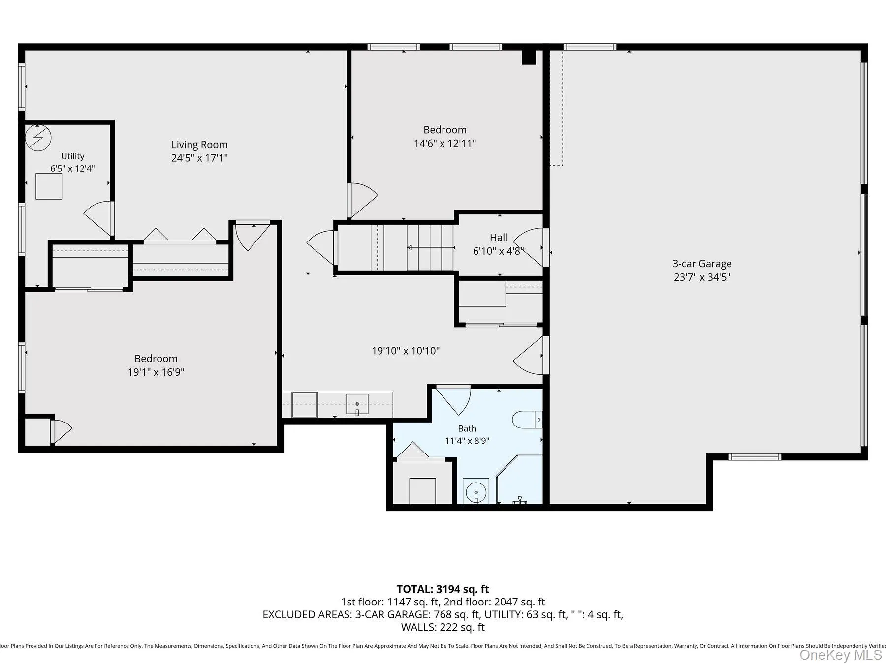 Lower level floorplan Lower level floorplan