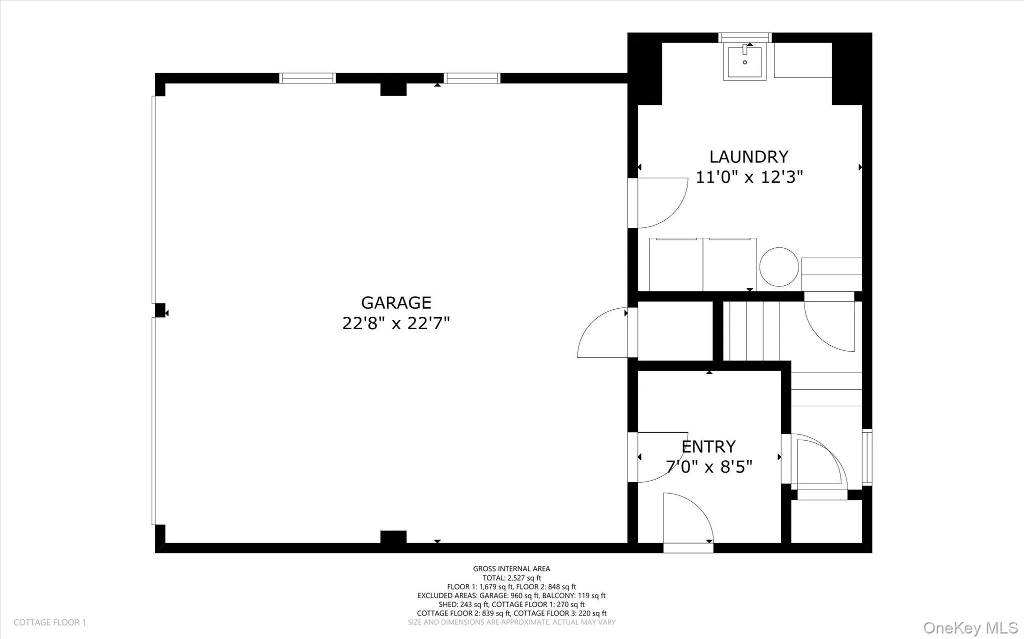 Cottage-ground level Cottage-ground level