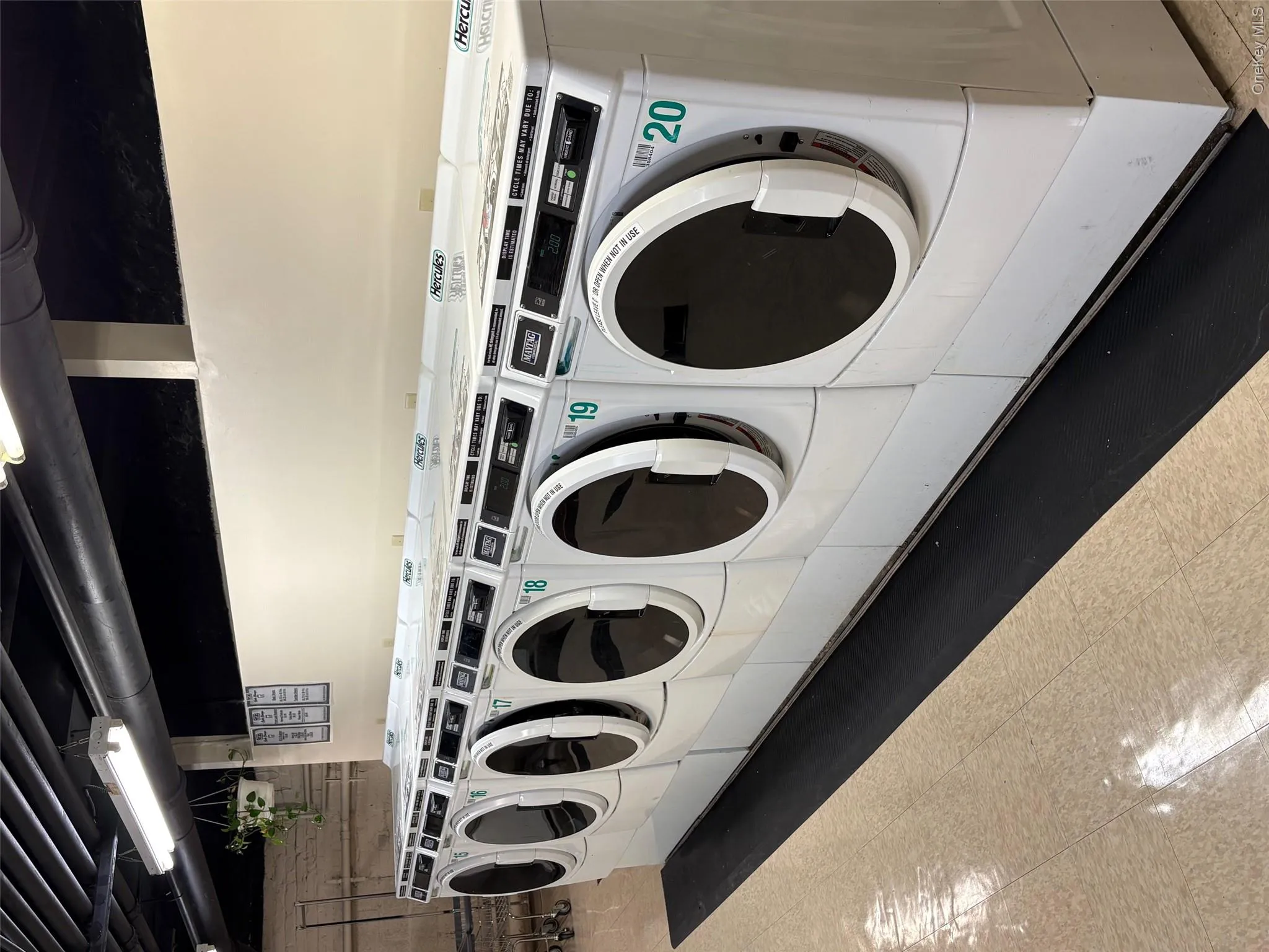 Newer washers and dryers Newer washers and dryers