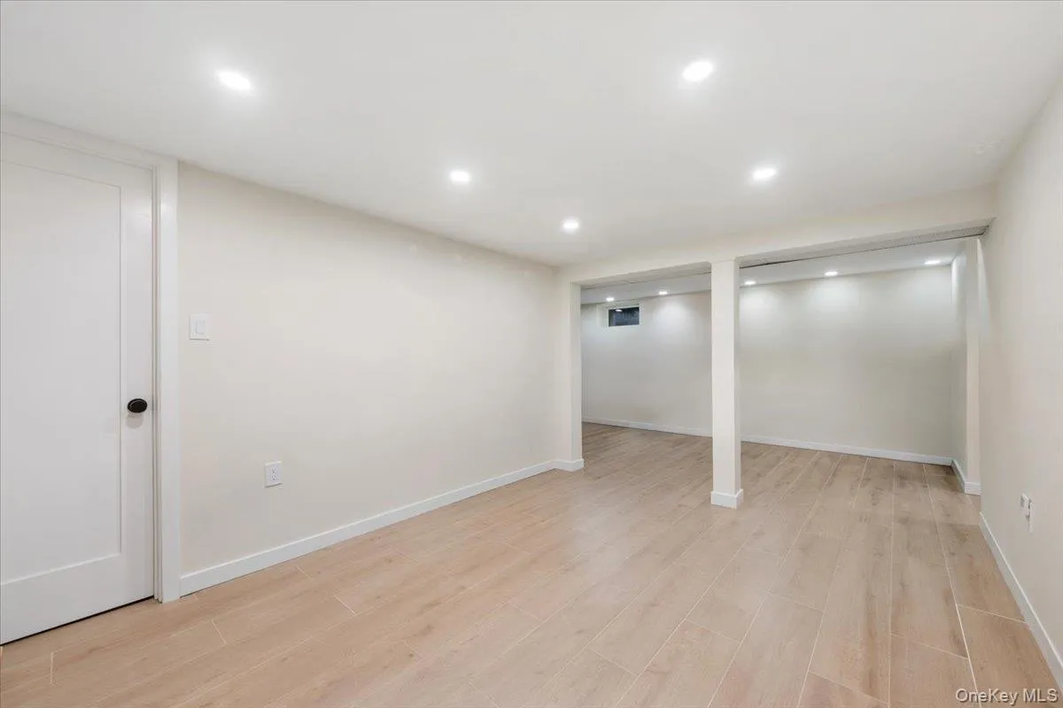 Versatile basement with ample storage and recreation space. Versatile basement with ample storage and recreation space.