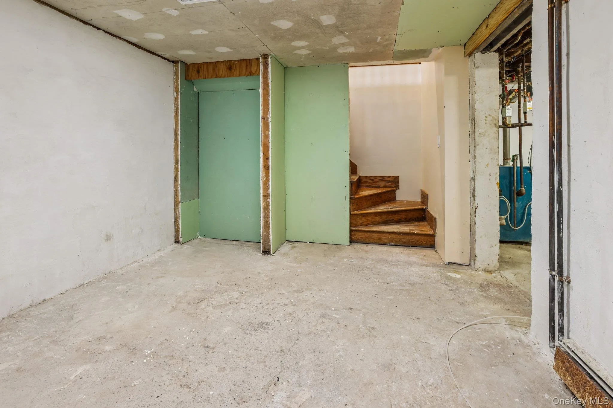 Basement and stairs Basement and stairs