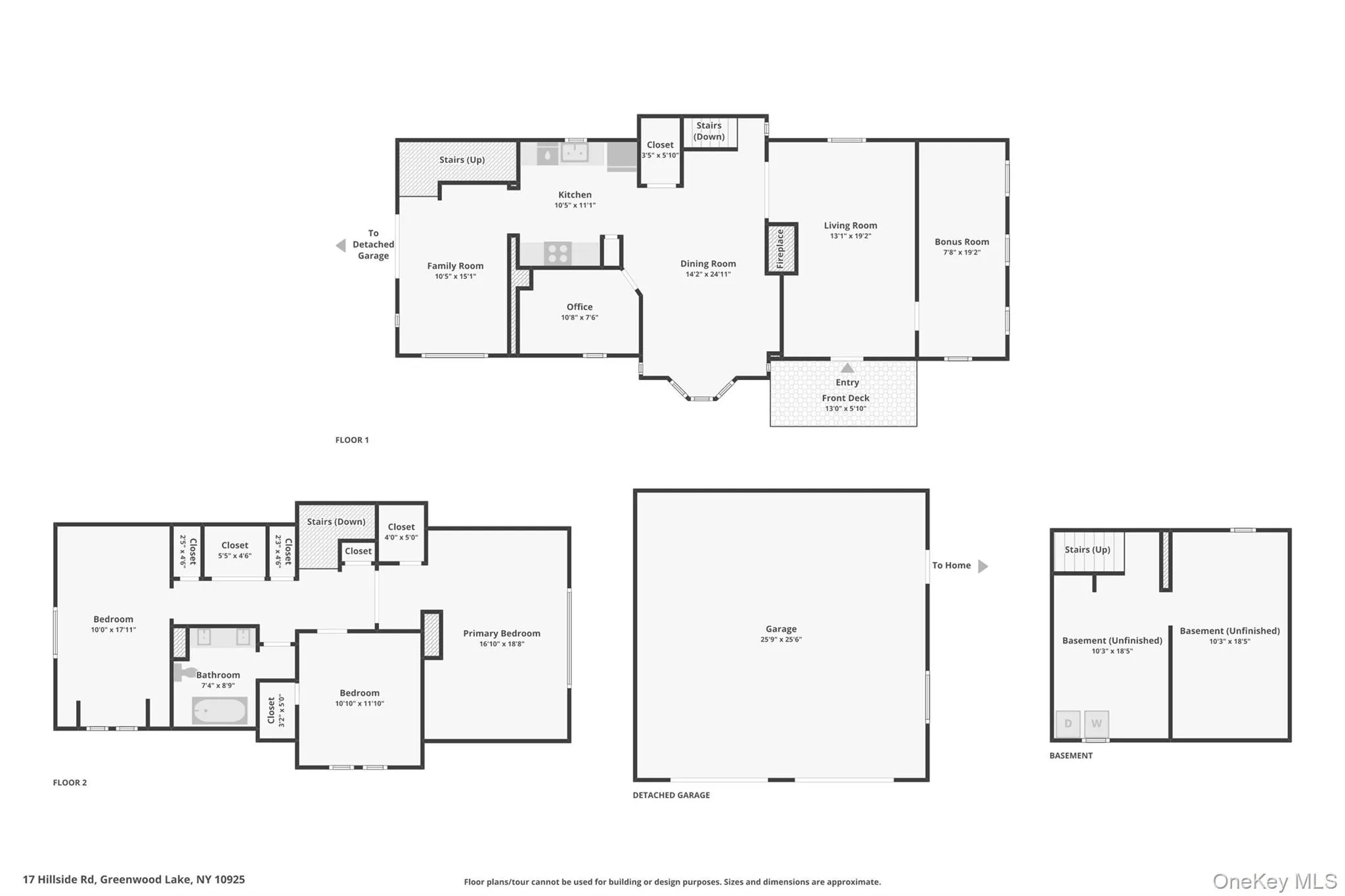 Floor plan for house and garage Floor plan for house and garage
