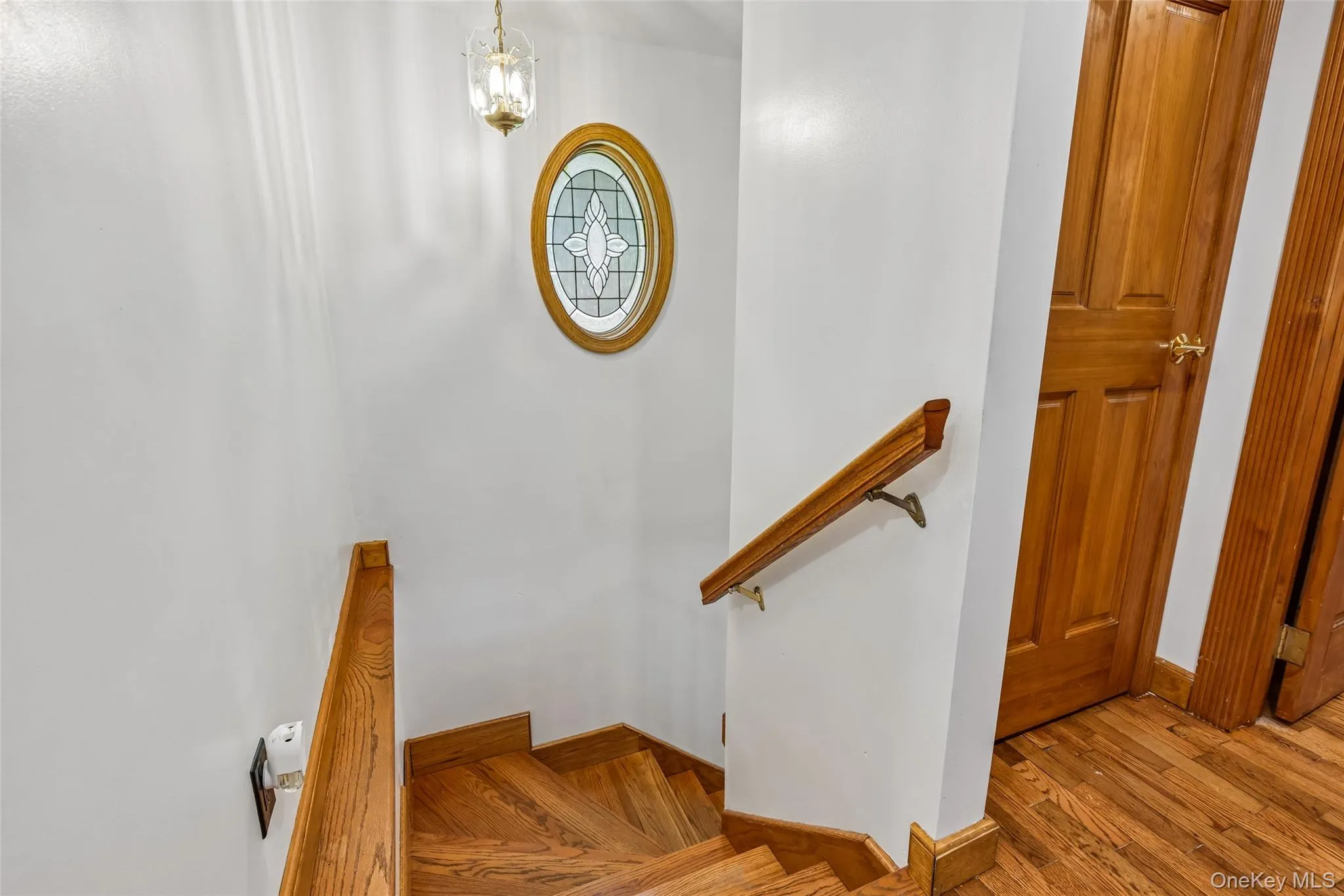 Stairs and hallway closet Stairs and hallway closet