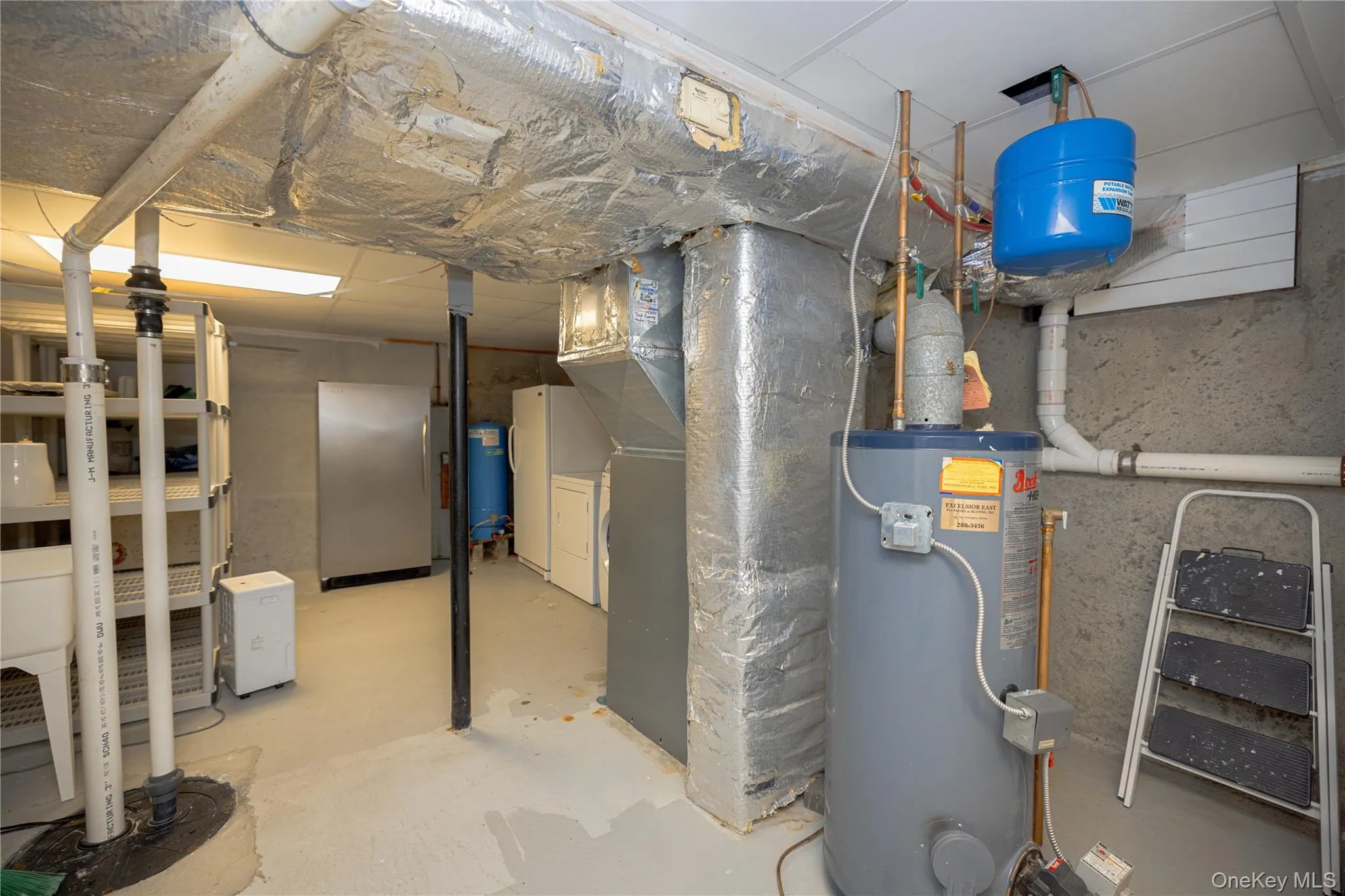 Machine Room in Basement Machine Room in Basement