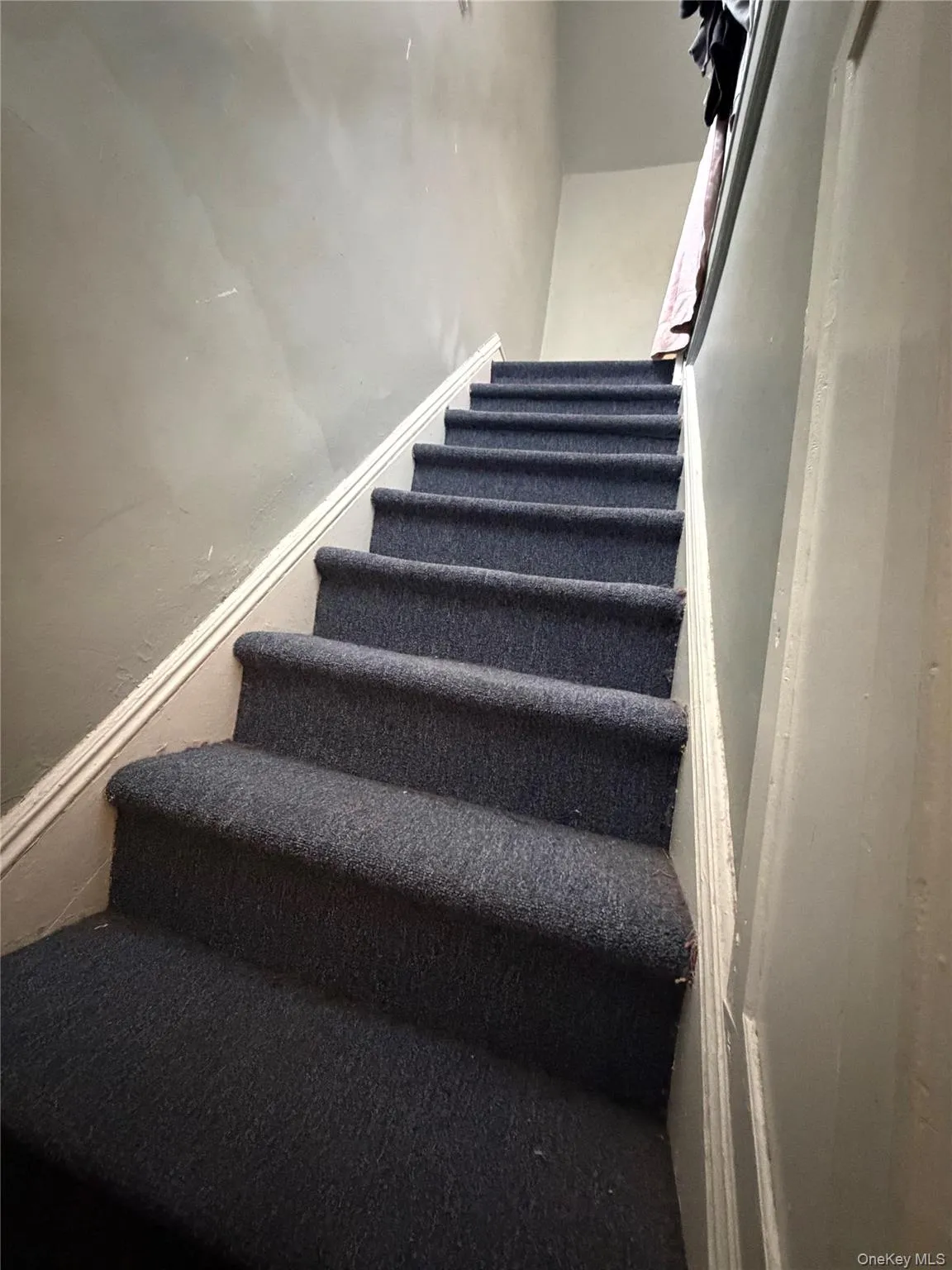 Leading to finished attic with bedroom. Leading to finished attic with bedroom.