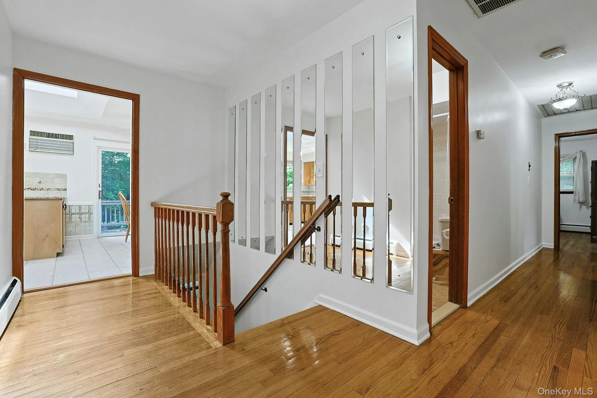 Hardwood floors throughout most rooms on the main level. Hardwood floors throughout most rooms on the main level.