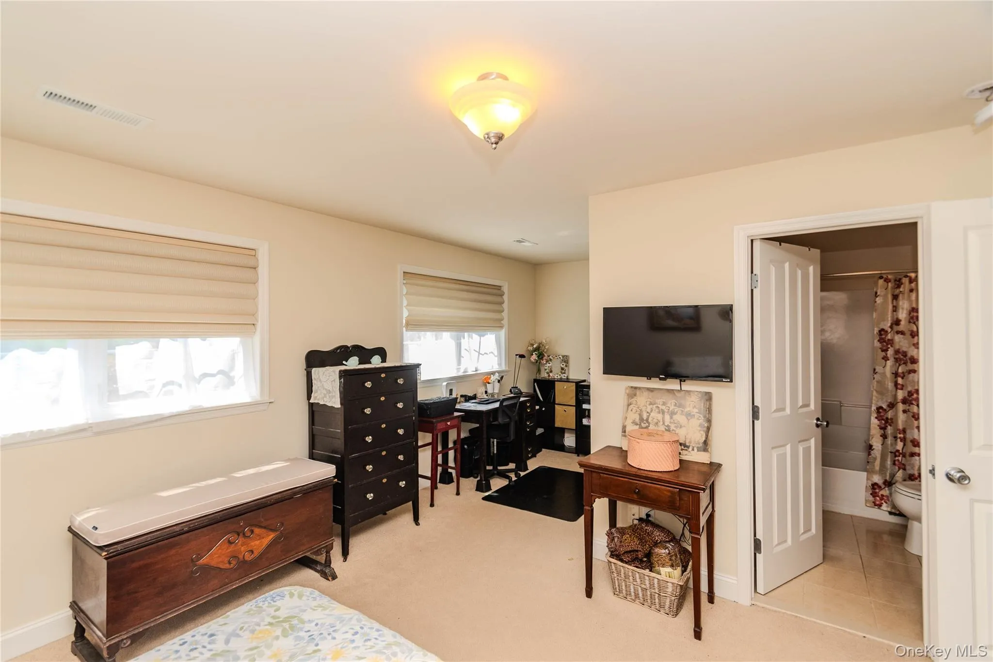 with additional office or den area in the bedroom with additional office or den area in the bedroom