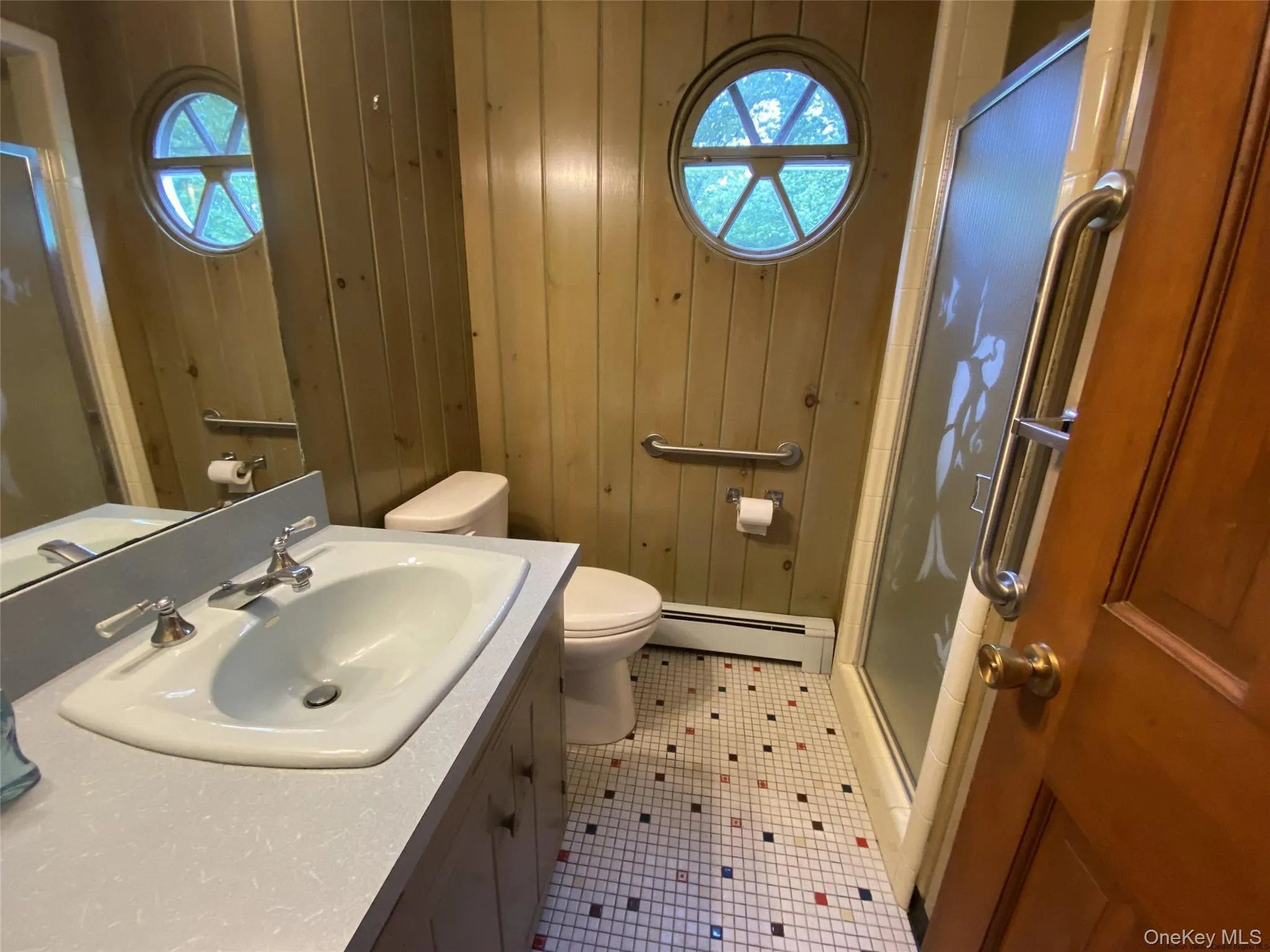 First floor bathroom with shower First floor bathroom with shower