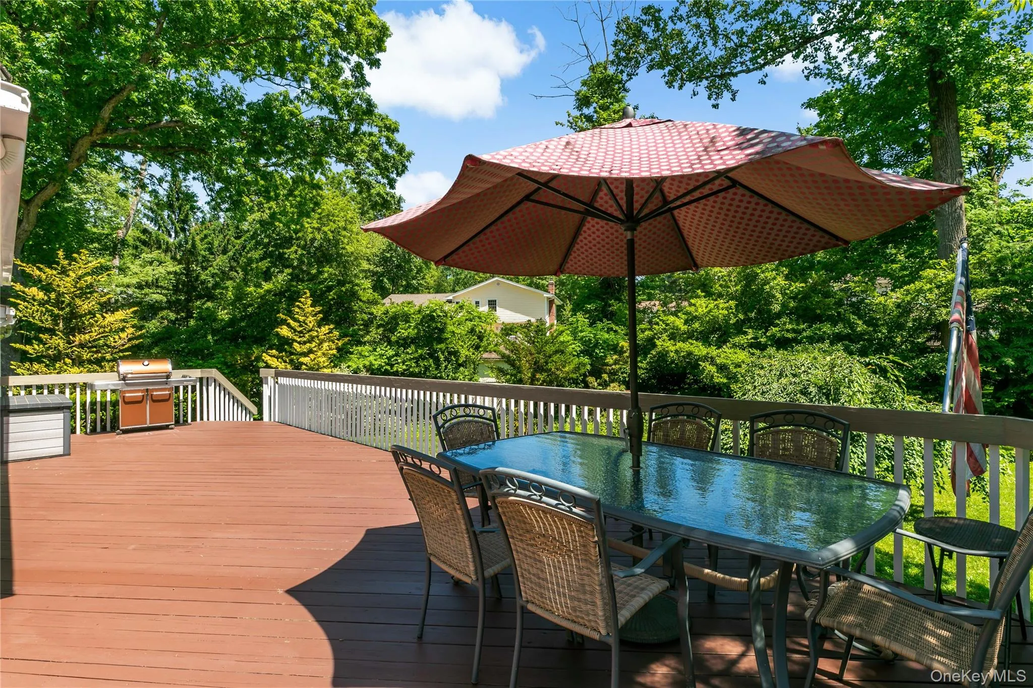 Wrap-around Deck off of Dining Room and Office Wrap-around Deck off of Dining Room and Office