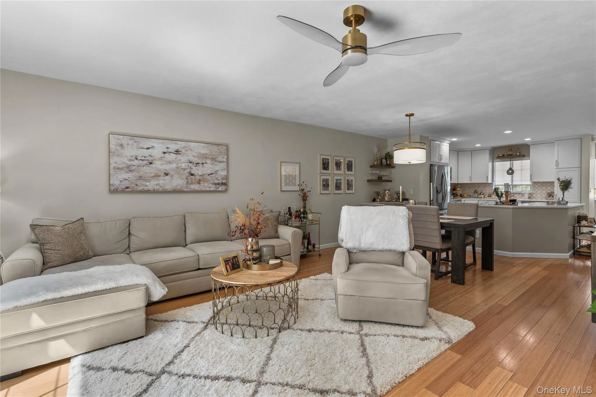 Large, open and bright living room Large, open and bright living room